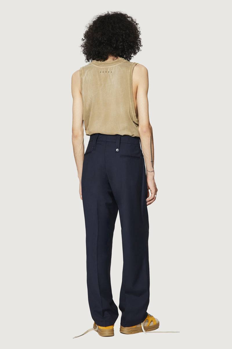 Paura KYROS CLASSIC PANTS DARK BLUE Negozio
