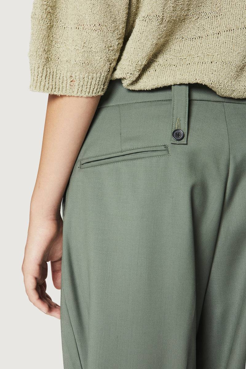 Paura KYROS CLASSIC PANTS SAGE Nuova