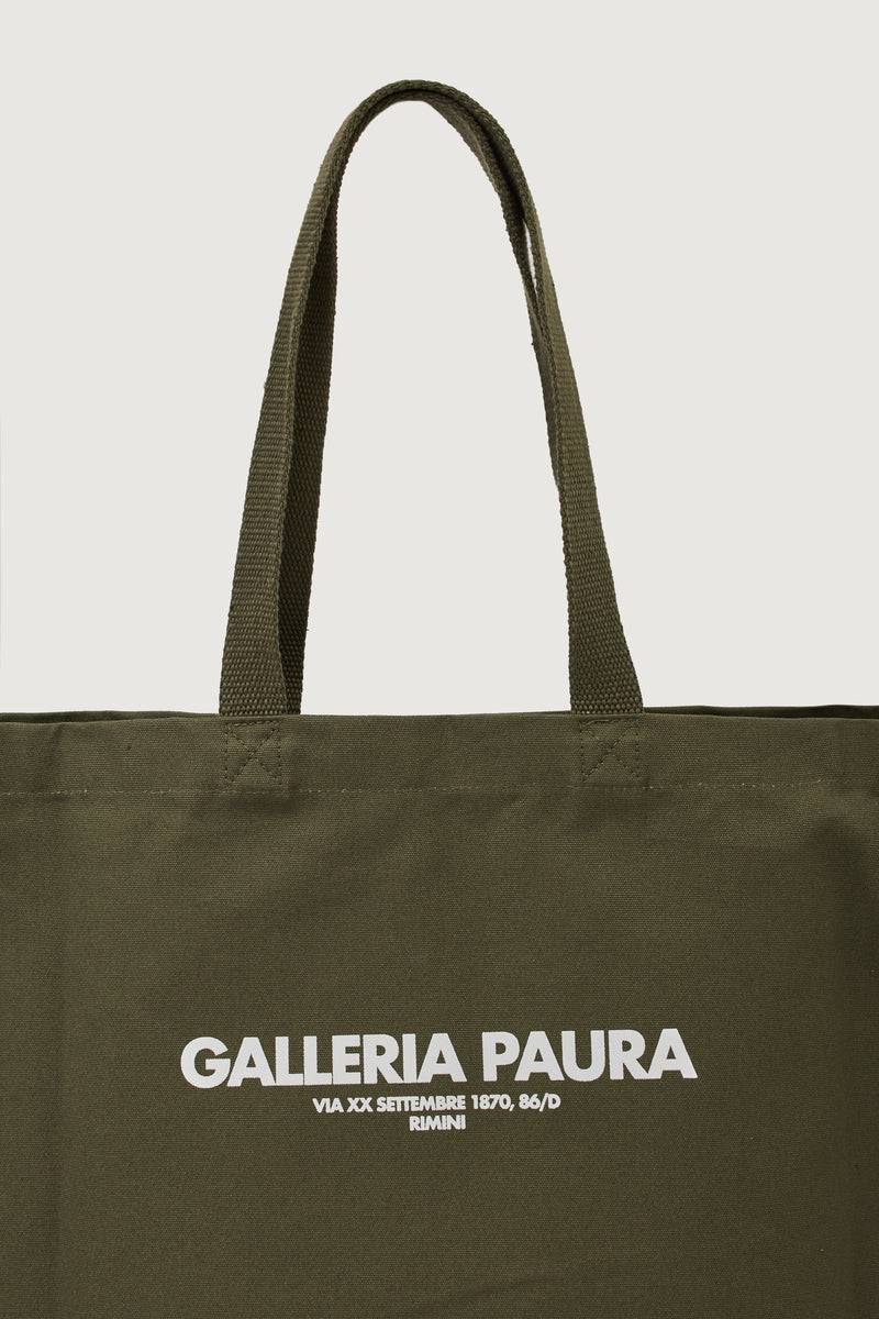 Paura NORA TOTE BAG MILITARY GREEN 2025