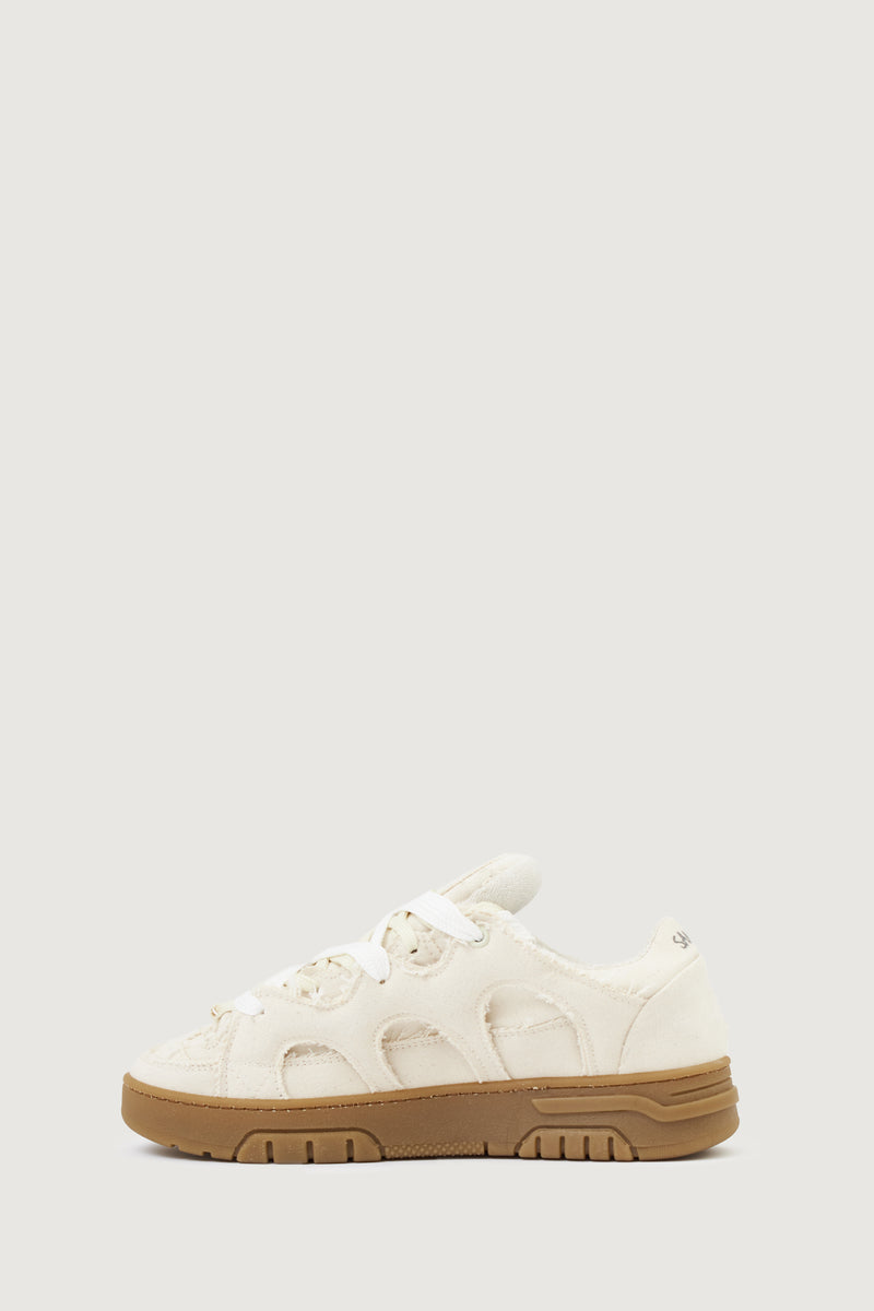 Paura SANTHA X PAURA MODEL 1 - OFF WHITE DESTROYED Consegna Veloce