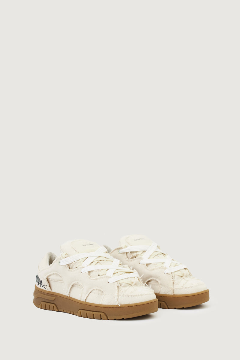 Paura SANTHA X PAURA MODEL 1 - OFF WHITE DESTROYED Consegna Veloce