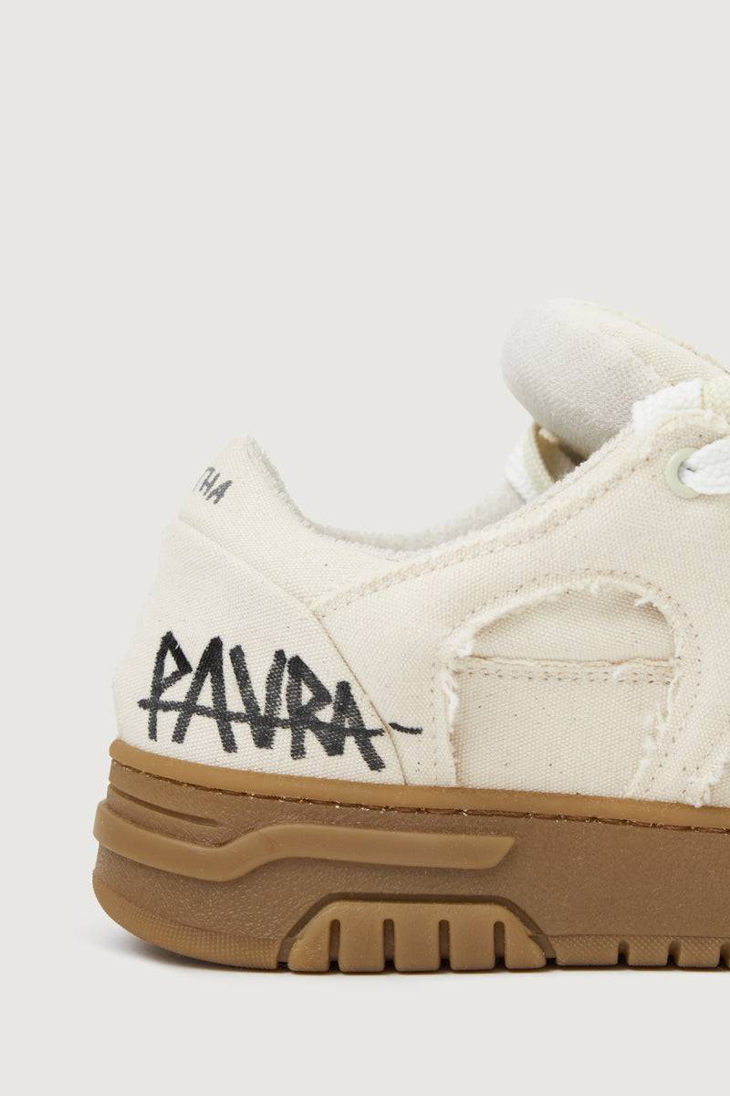 Paura SANTHA X PAURA MODEL 1 - OFF WHITE DESTROYED Consegna Veloce