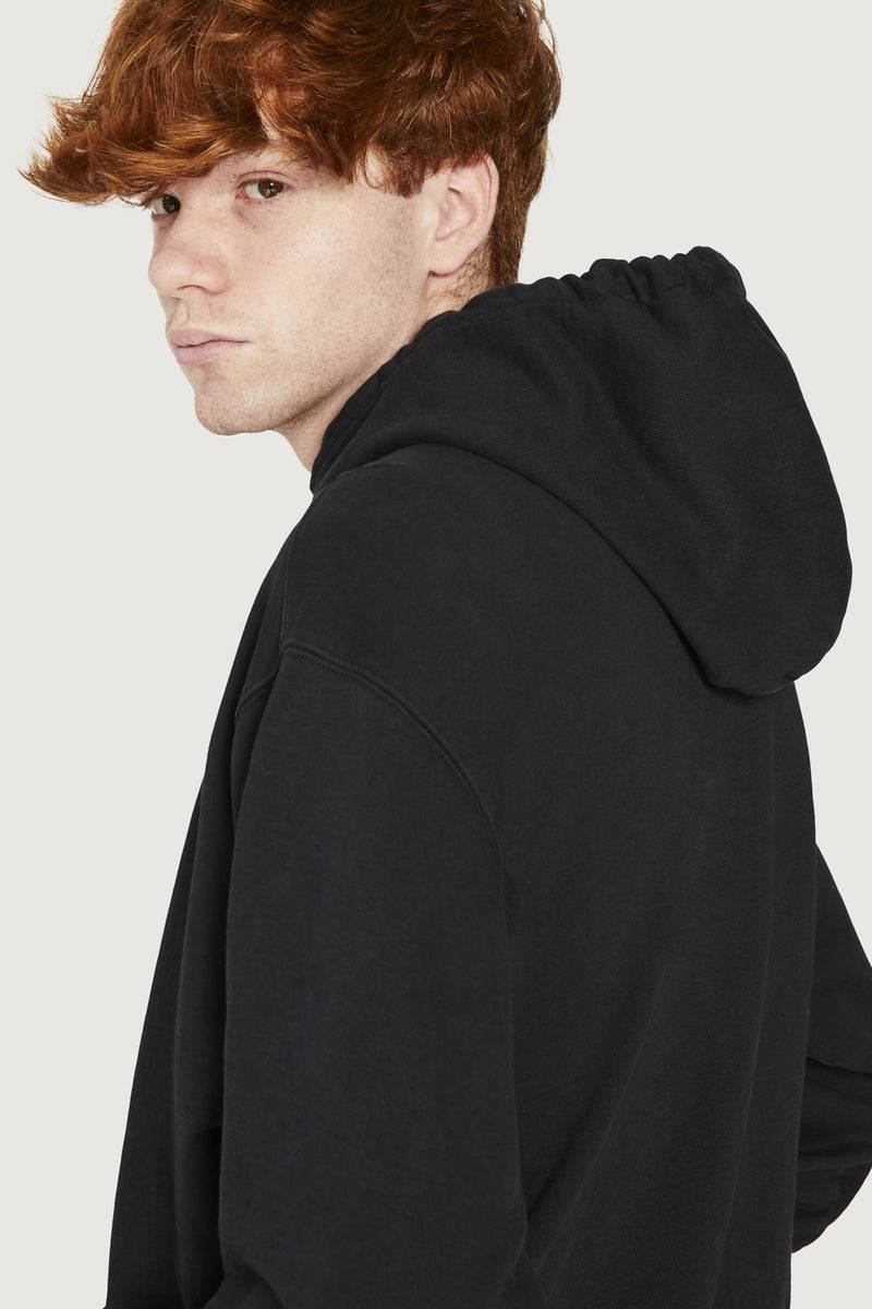 Paura SANTI HOODIE SWEATSHIRT COSMIC LOGO BLACK Promozione Limitata