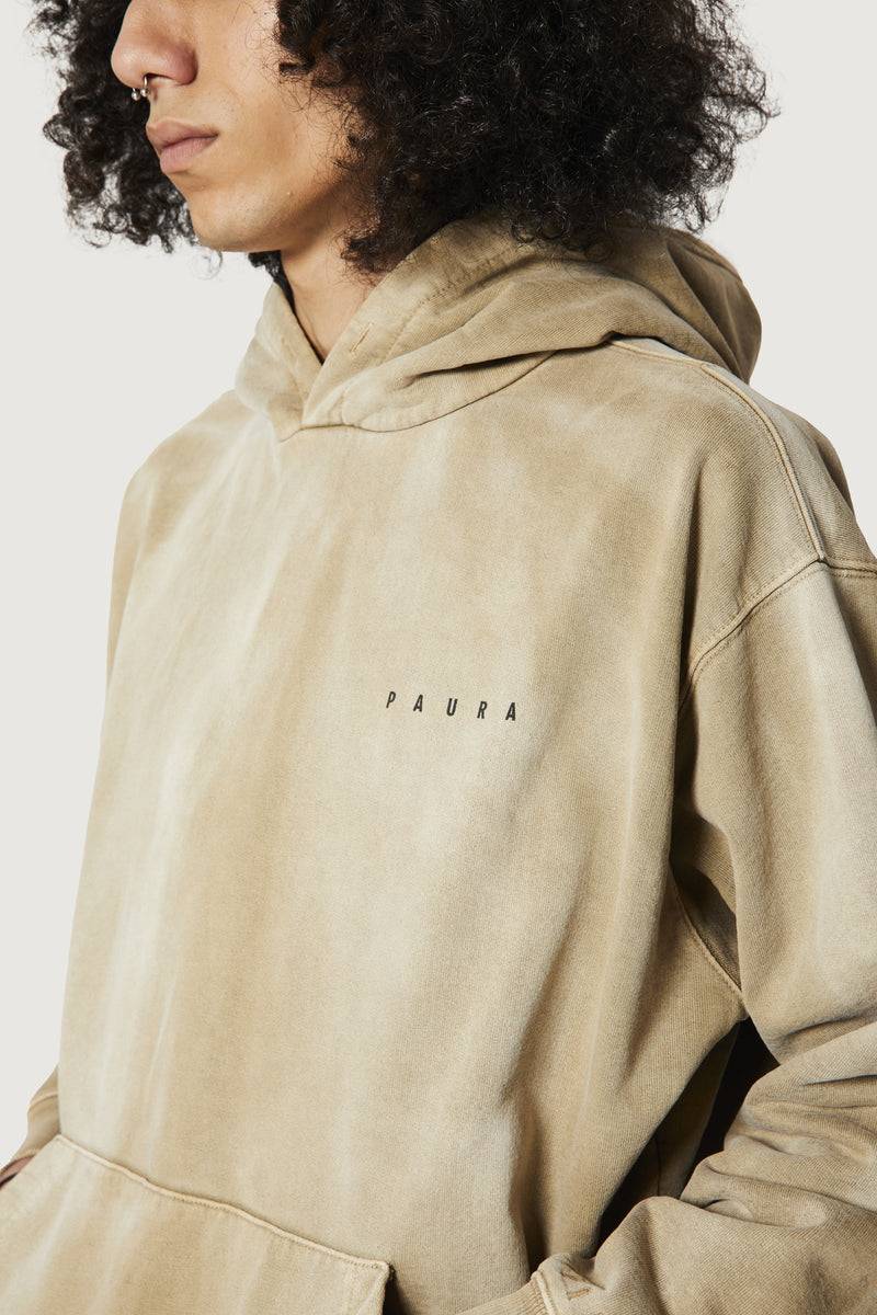 Paura SANTI HOODIE SWEATSHIRT MUD Shopping Online