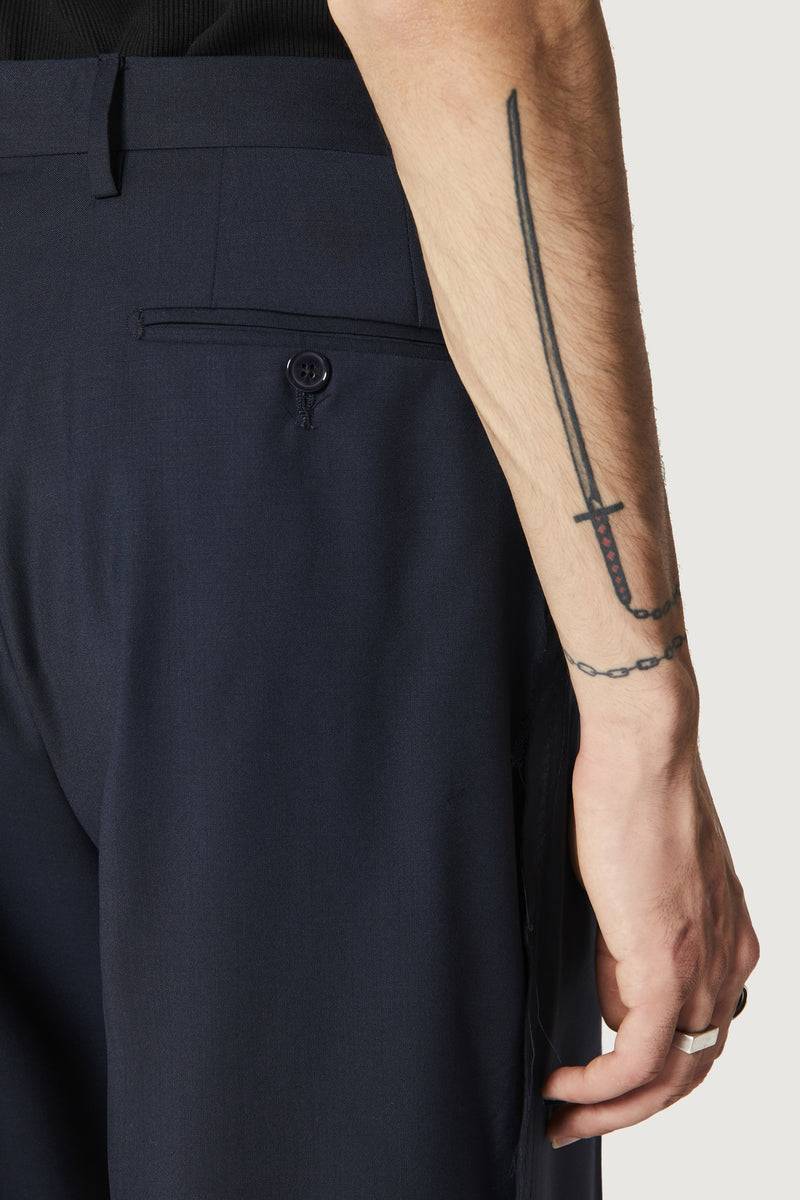 Paura TROY CLASSIC PANTS DARK BLUE Convenienza