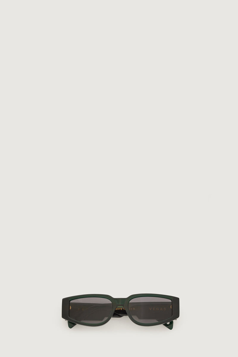 Paura VEGAS SUNGLASSES BLACK GREEN/GREY LENS Presa