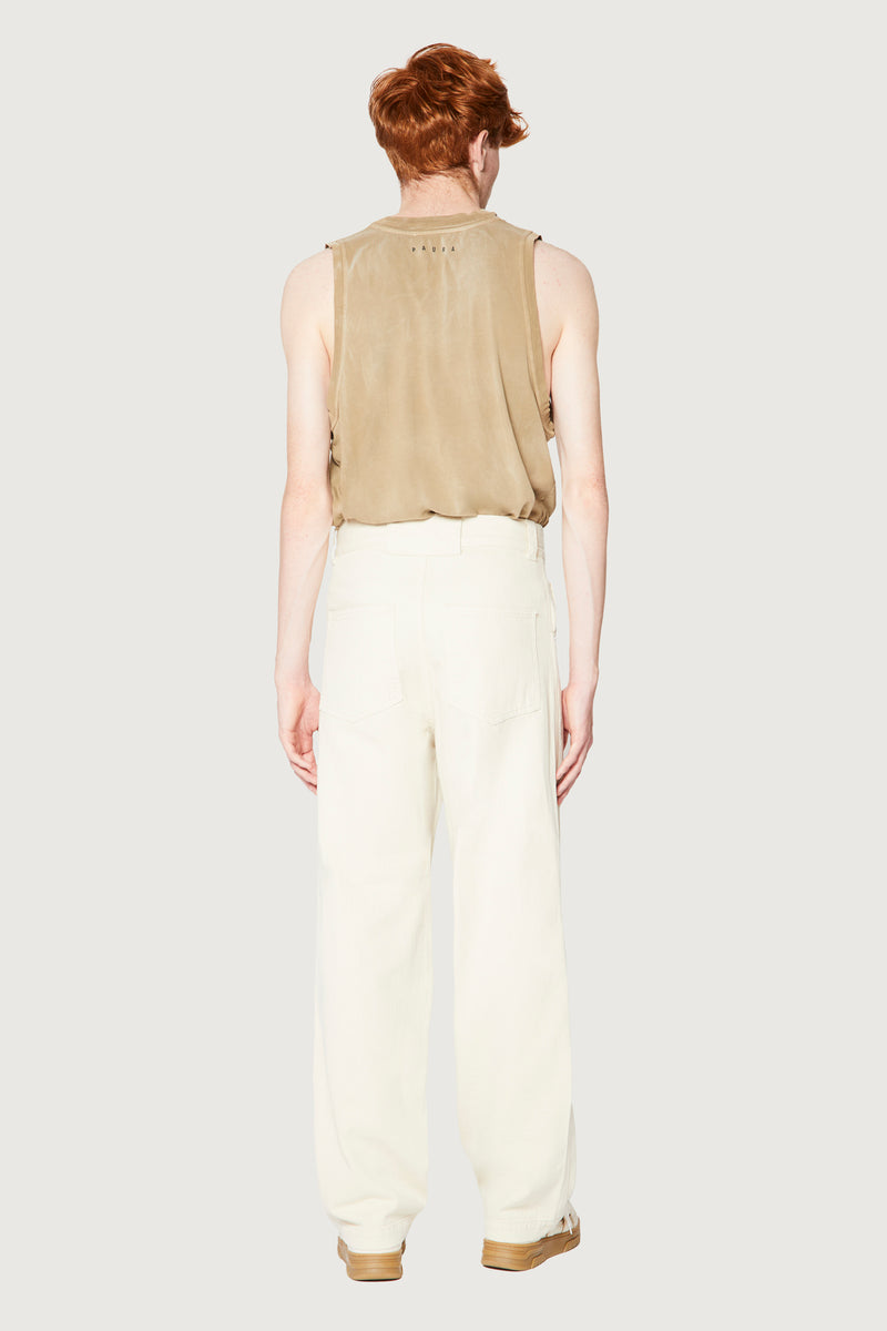 Paura VIVIENNE 5 POCKETS OFF WHITE Nuova