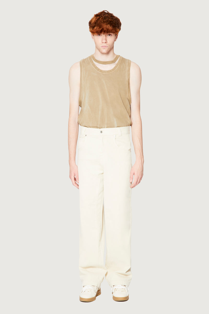 Paura VIVIENNE 5 POCKETS OFF WHITE Nuova