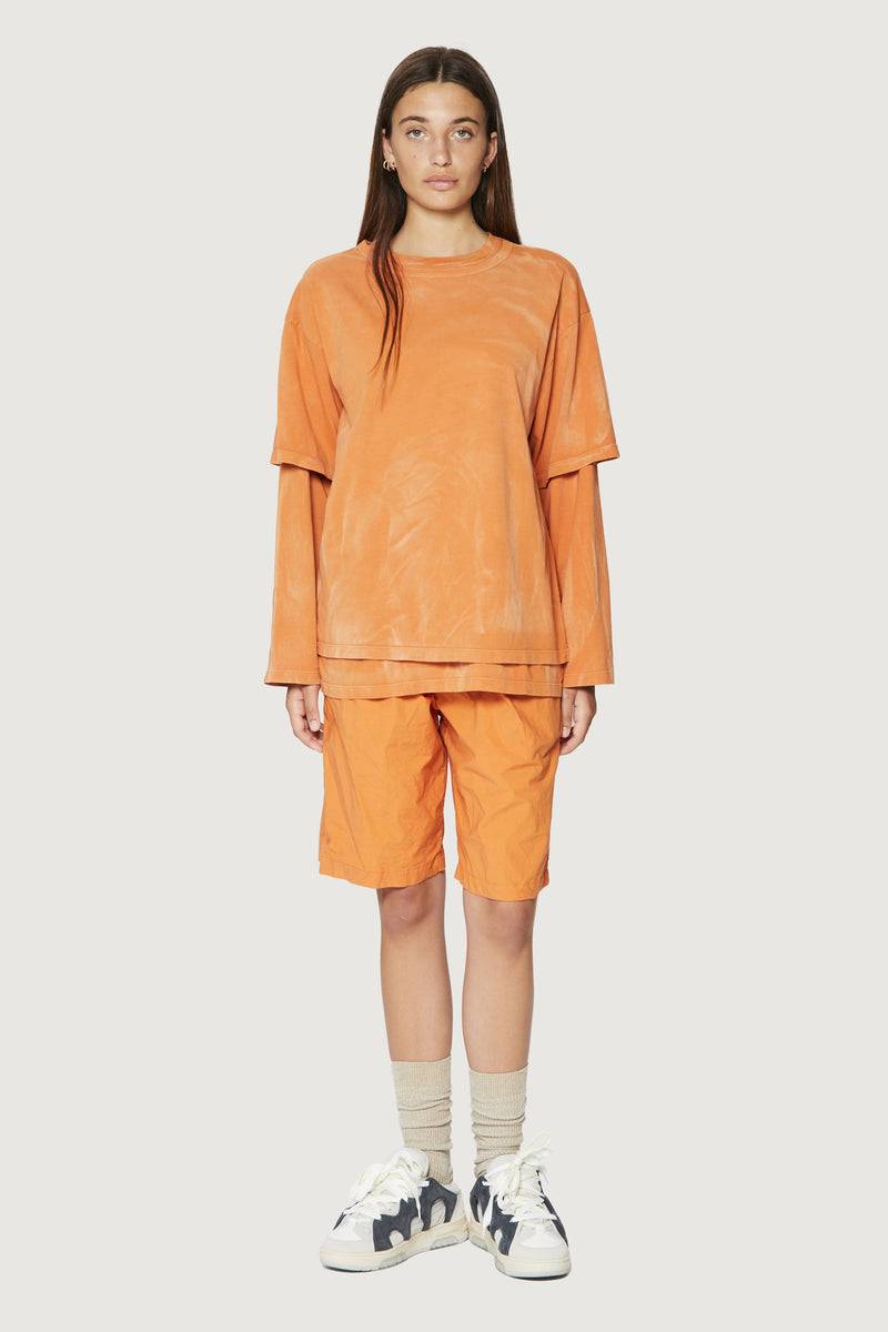 Paura ZENO DOUBLE LAYER LONGSLEEVE ORANGE