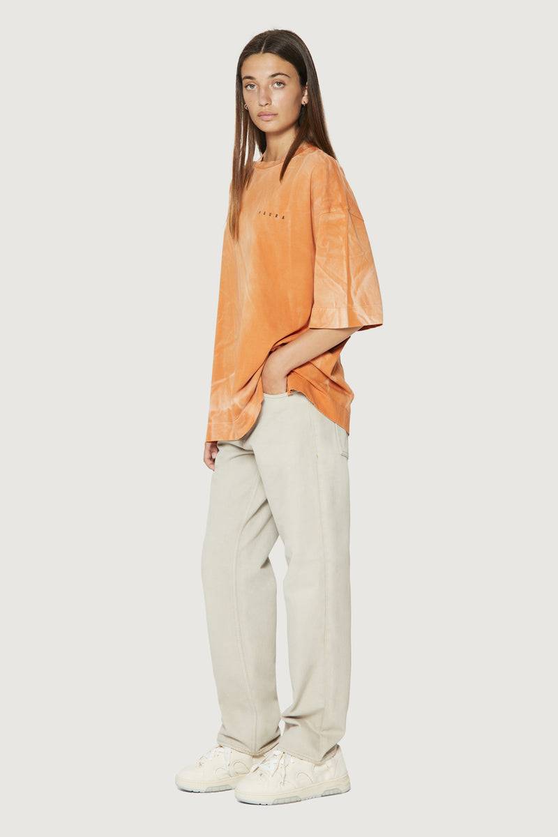 Paura SAID OVERSIZED T-SHIRT ORANGE Saldi Di Fabbrica