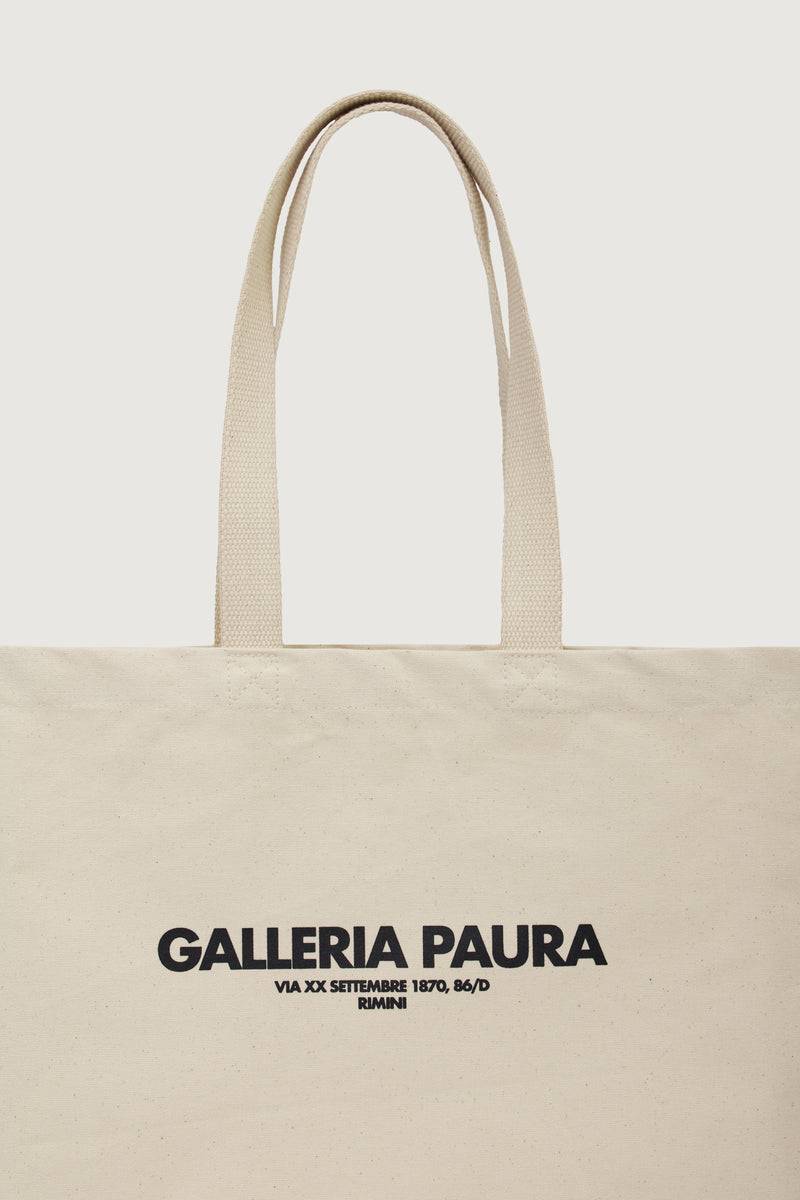 Paura NORA TOTE BAG OFF WHITE Qualità