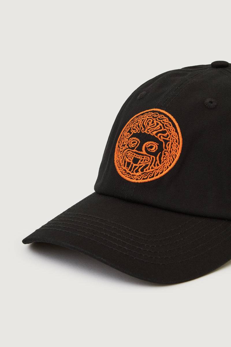 Paura RAY DAD HAT BLACK/ORANGE FIBRA Affare Del Giorno