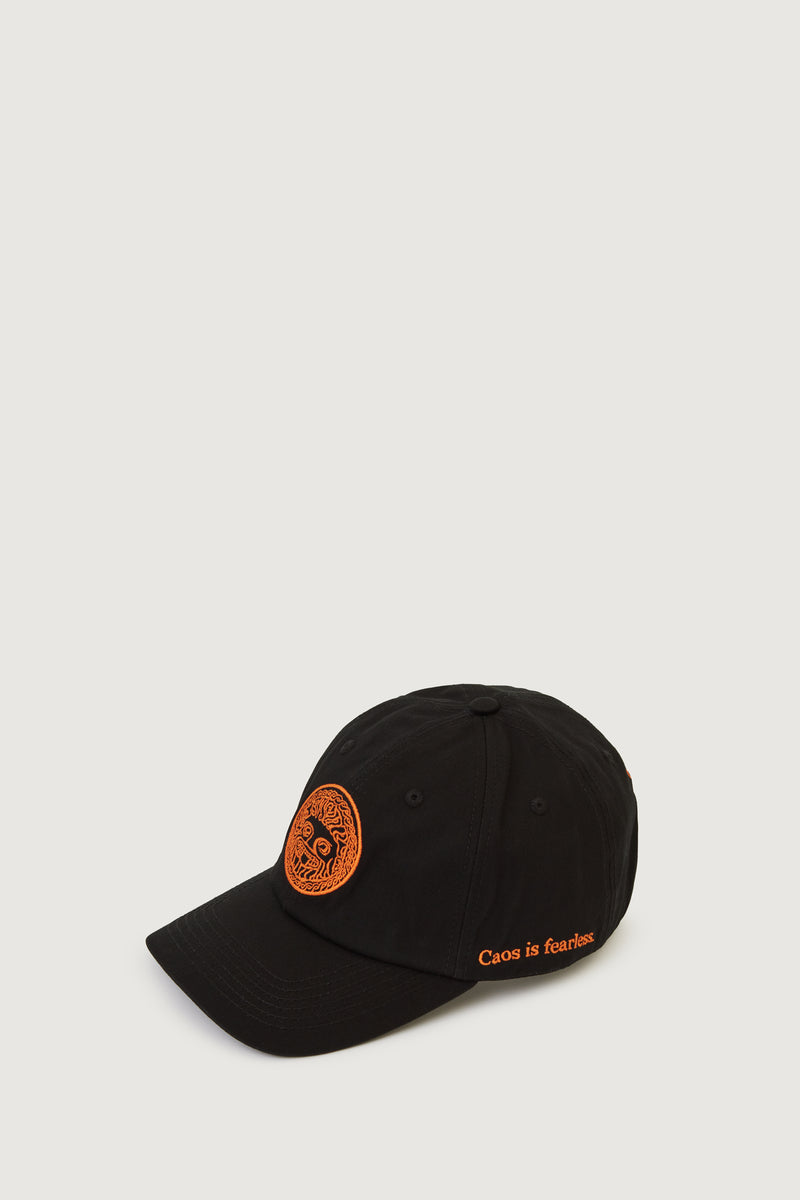 Paura RAY DAD HAT BLACK/ORANGE FIBRA Affare Del Giorno