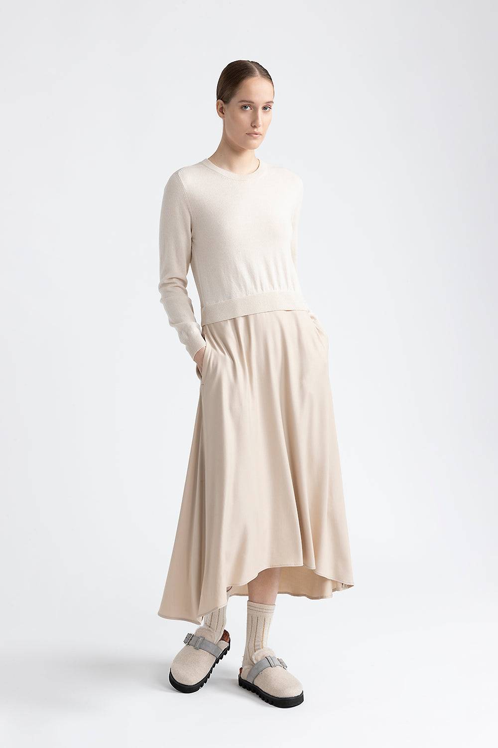 Peserico Abito in lana, seta e cashmere