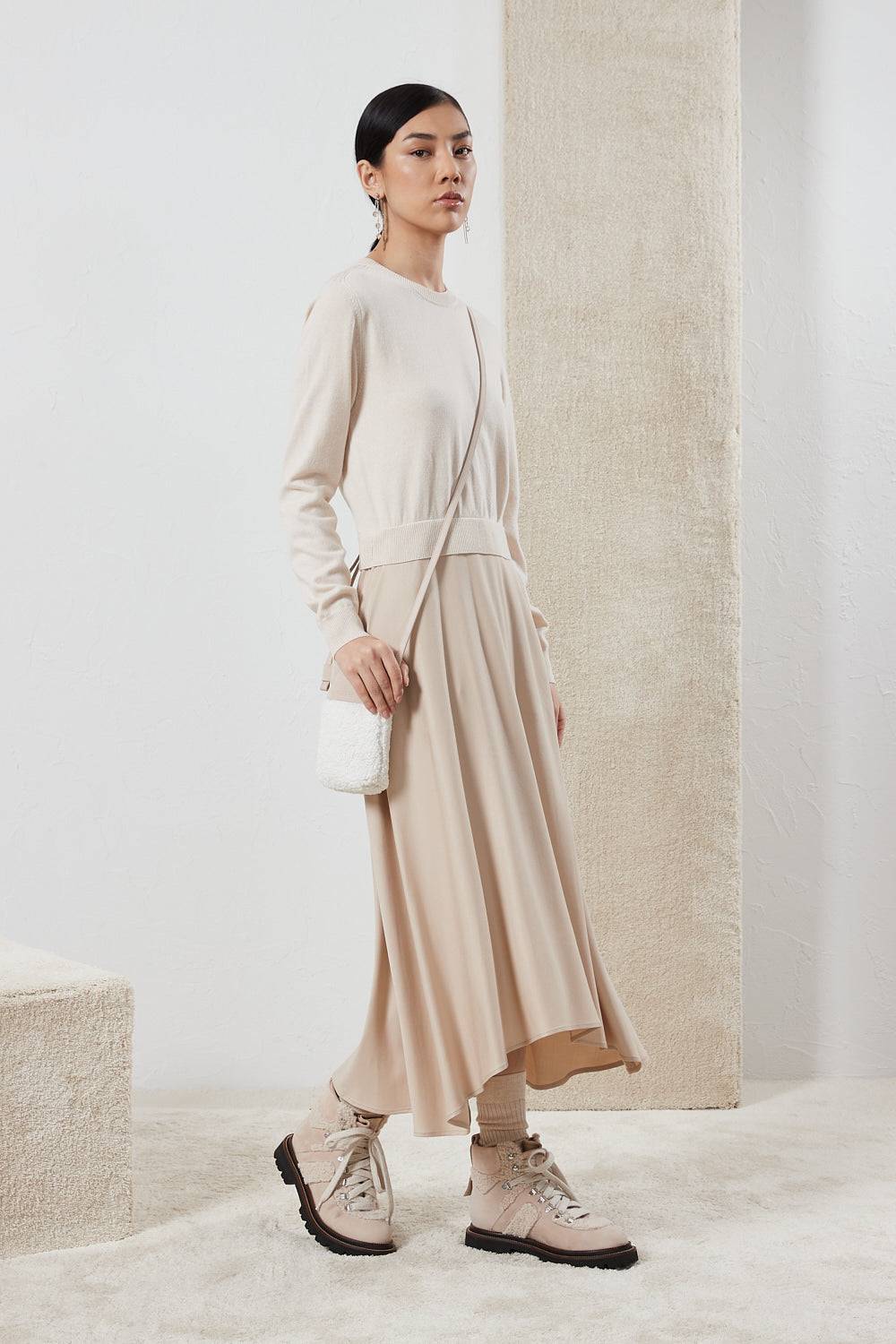 Peserico Abito in lana, seta e cashmere In Vendita