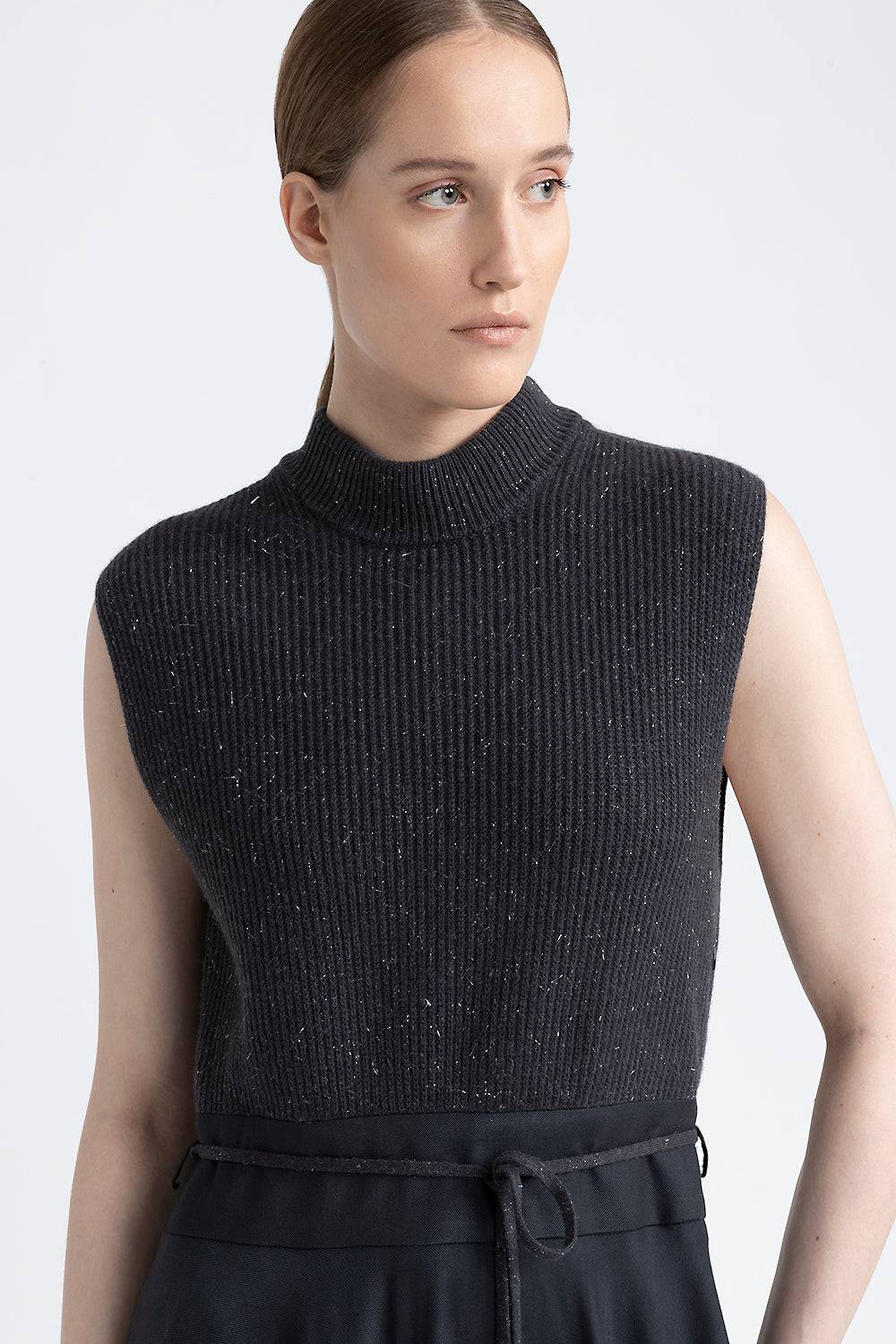 Peserico Abito in lana, seta, cashmere e lurex Saldi