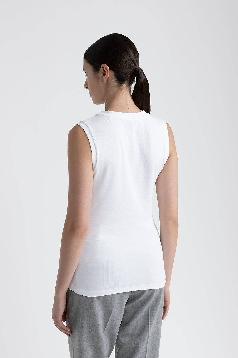 Peserico Top in jersey stretch con Punto Luce Negozio