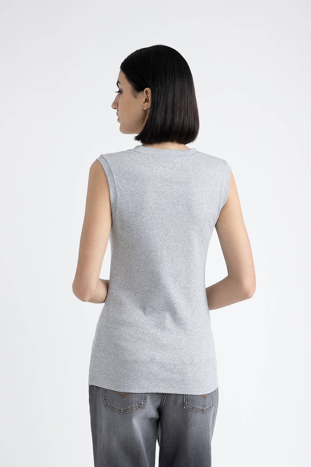 Peserico Top in jersey stretch con Punto Luce In Saldo