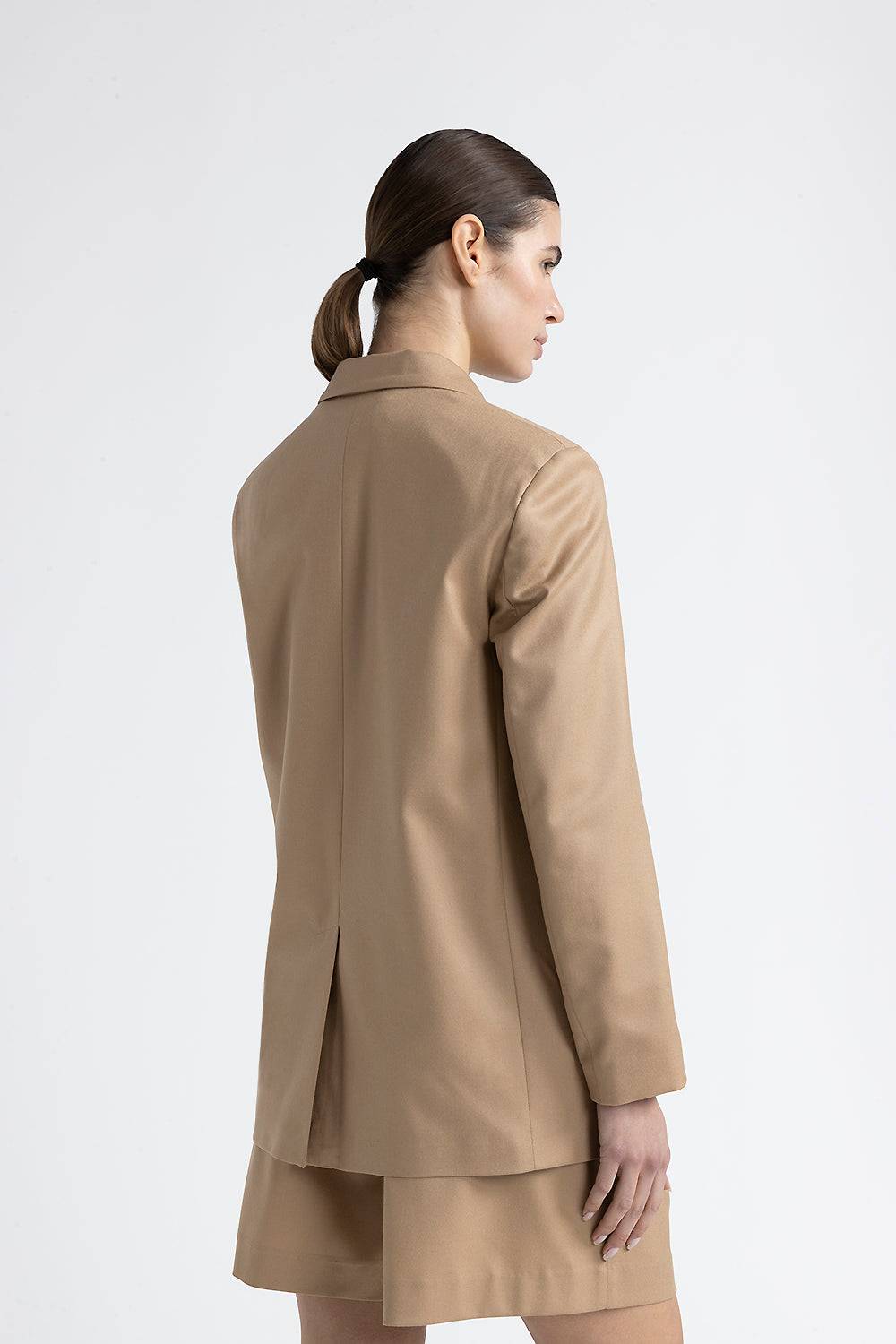 Peserico Blazer doppiopetto over in lana Prezzo Ridotto