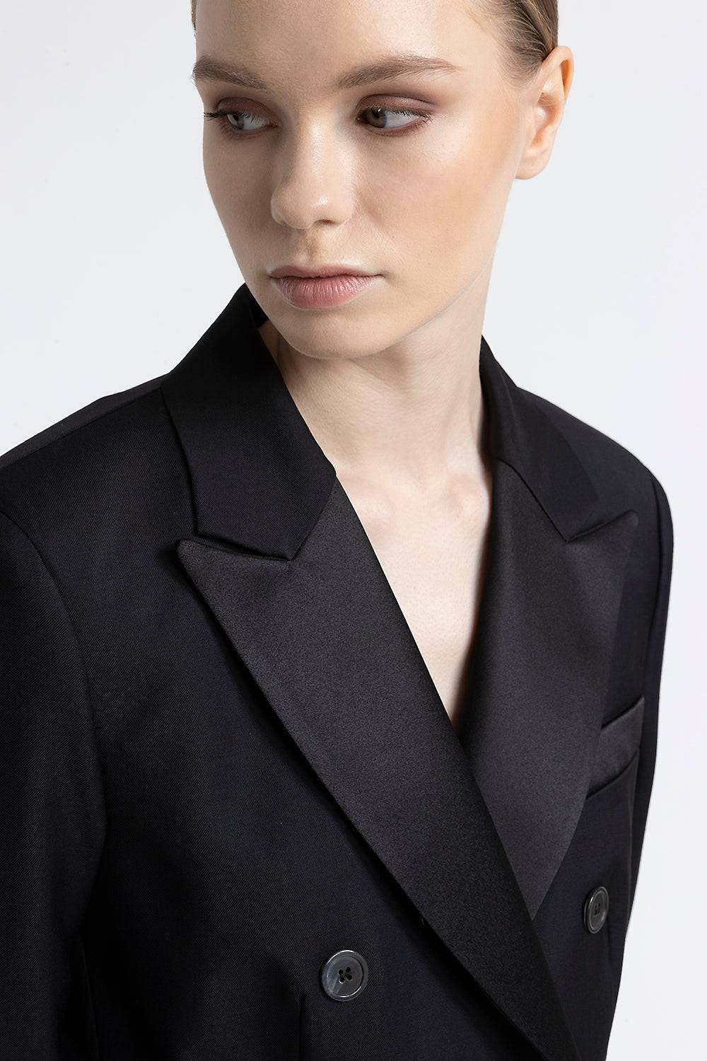 Peserico Blazer doppiopetto in twill di pura lana Novità