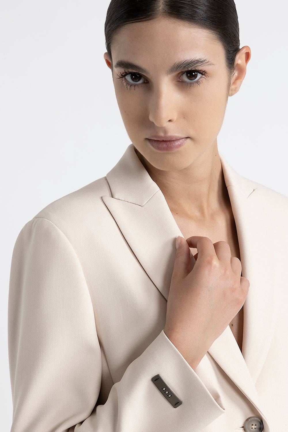 Peserico Blazer in tela tecnica double Offerta