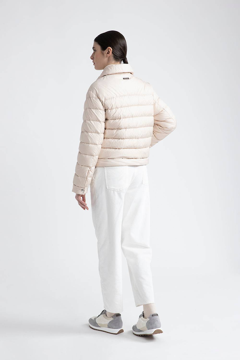 Peserico Giacca camicia in piuma d'oca con bottoni Vendita