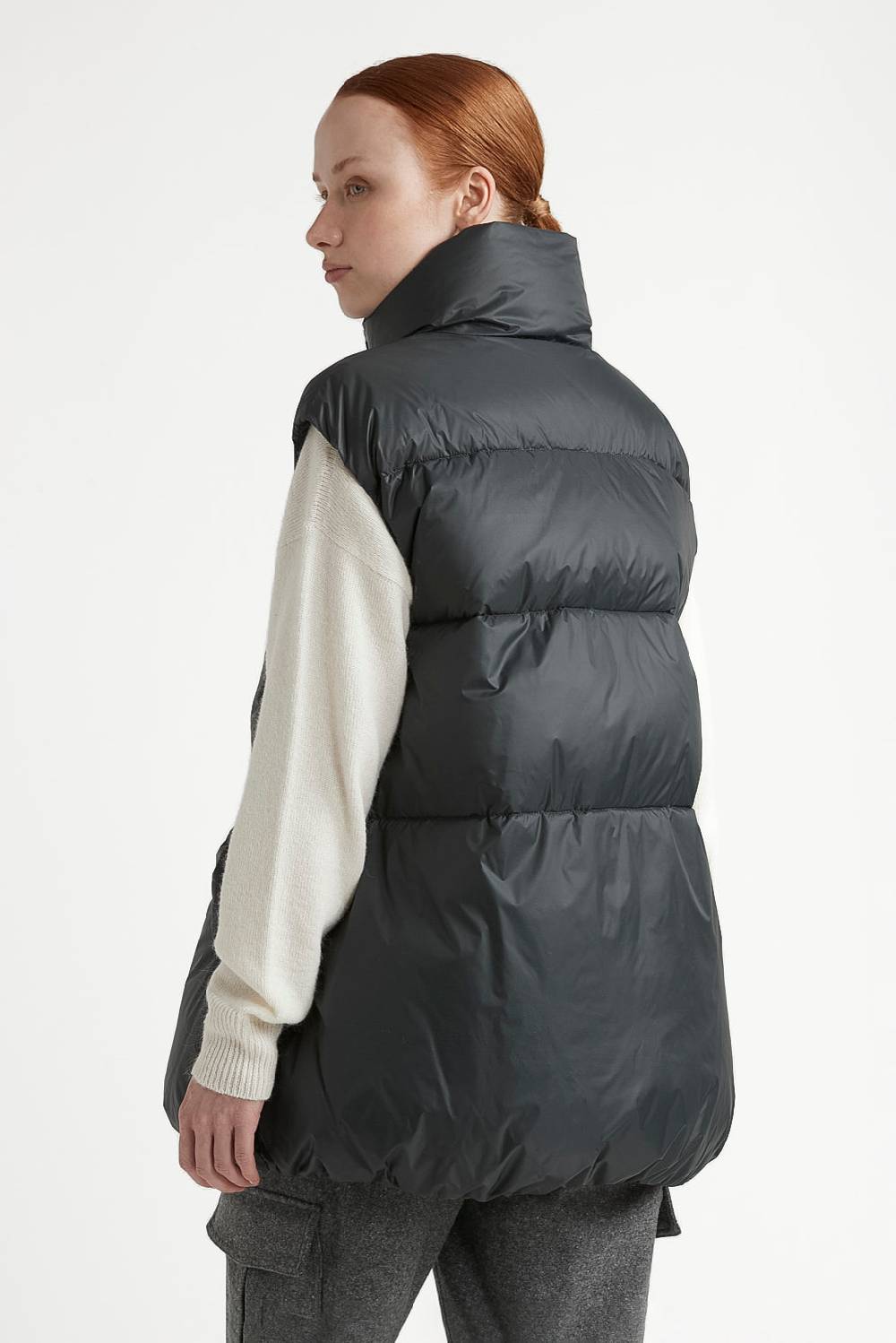 Peserico Gilet a palloncino in piuma d'oca e nylon ultraleggero Shopping Online