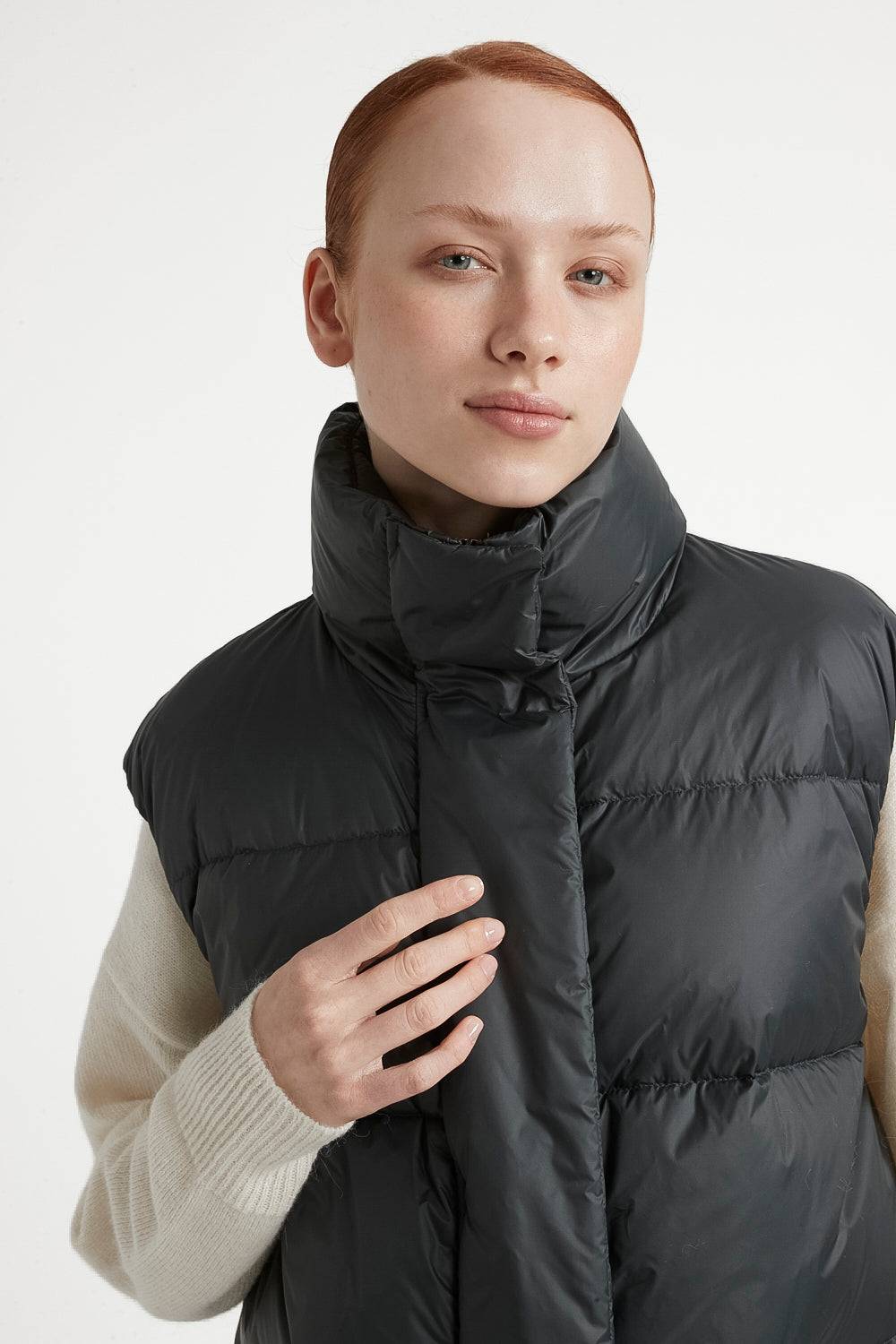 Peserico Gilet a palloncino in piuma d'oca e nylon ultraleggero Shopping Online