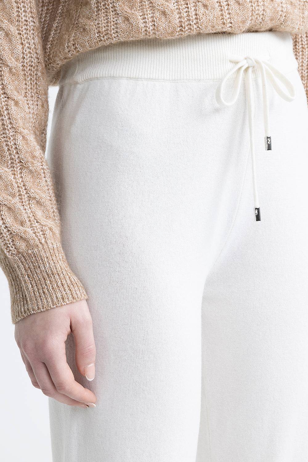 Peserico Pantalone jogger in lana, seta e cashmere Vendita Calda
