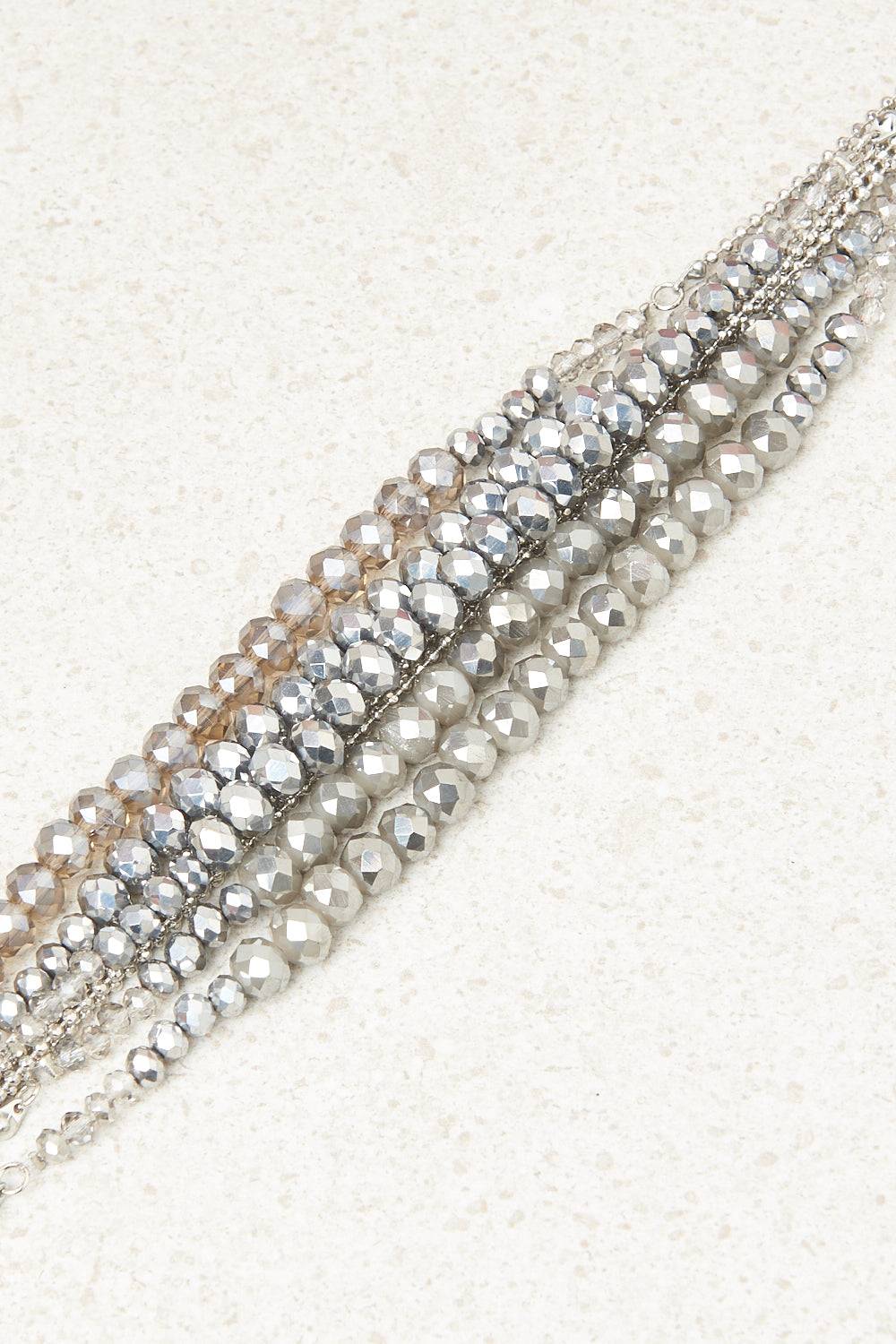 Peserico Collana cravattino con demi-cristalli e Punto Luce Vendita