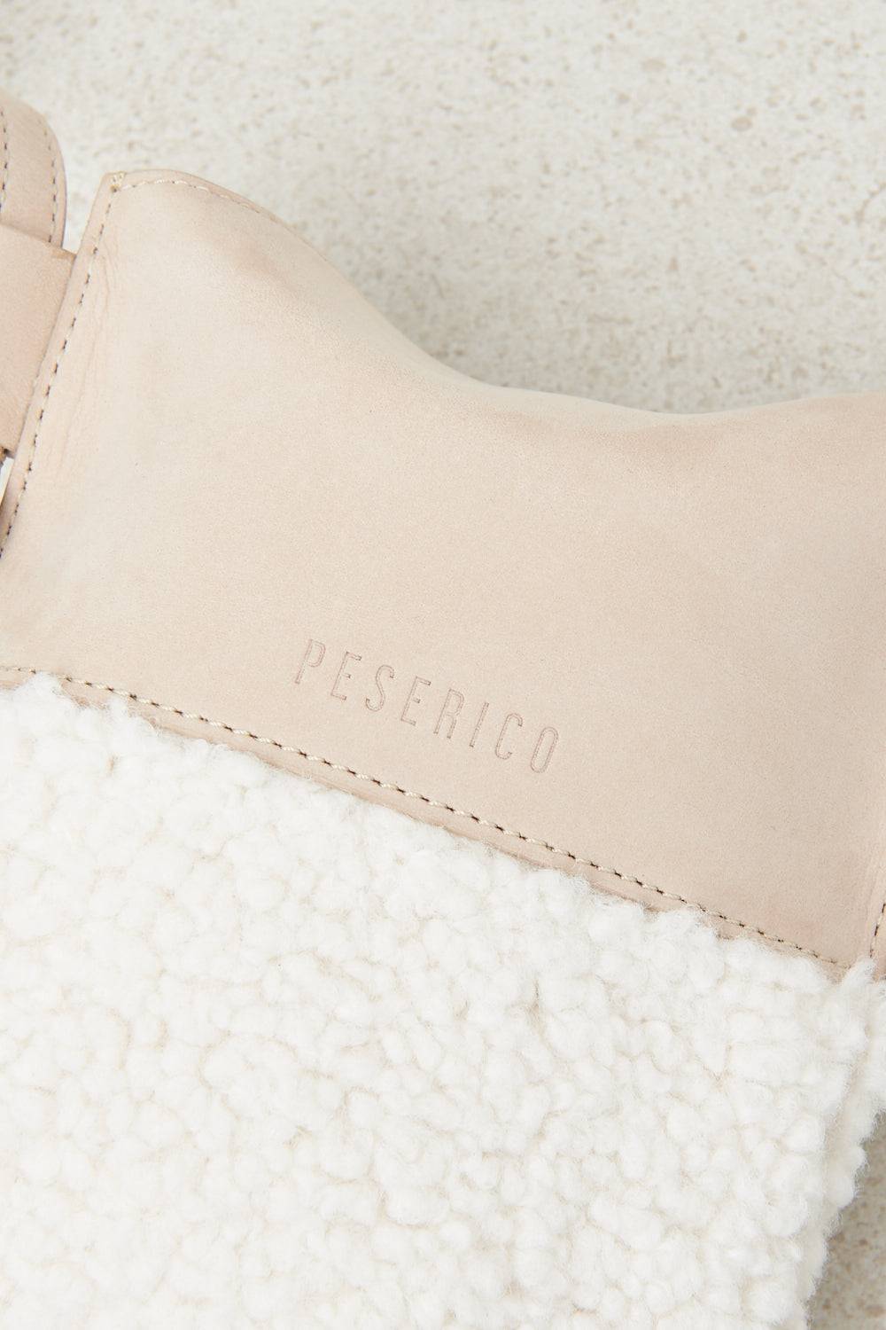 Peserico Borsa portacellulare in eco-pelliccia e vera pelle Fino Al -60%