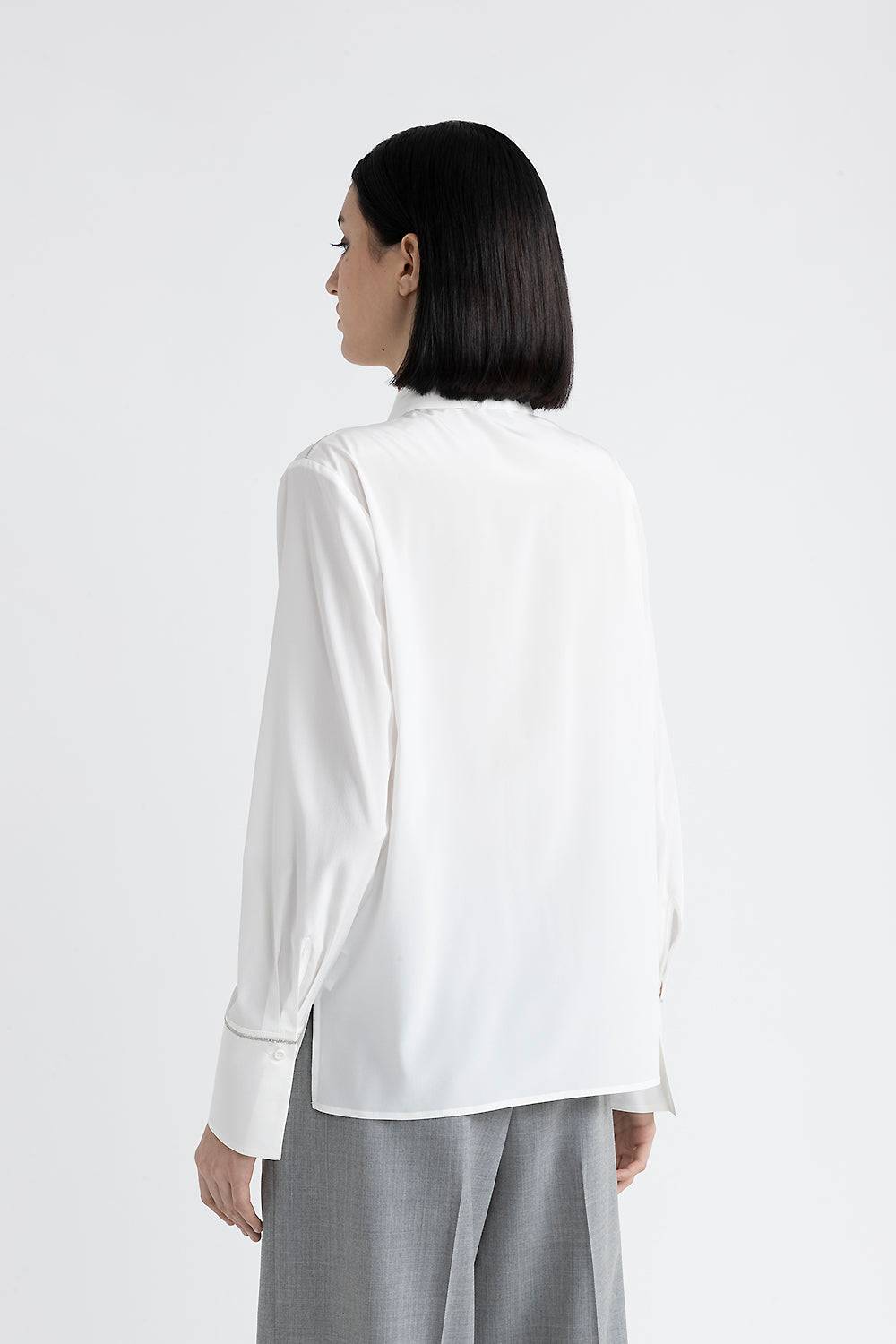 Peserico Camicia in seta con Punto Luce Prezzo Ridotto