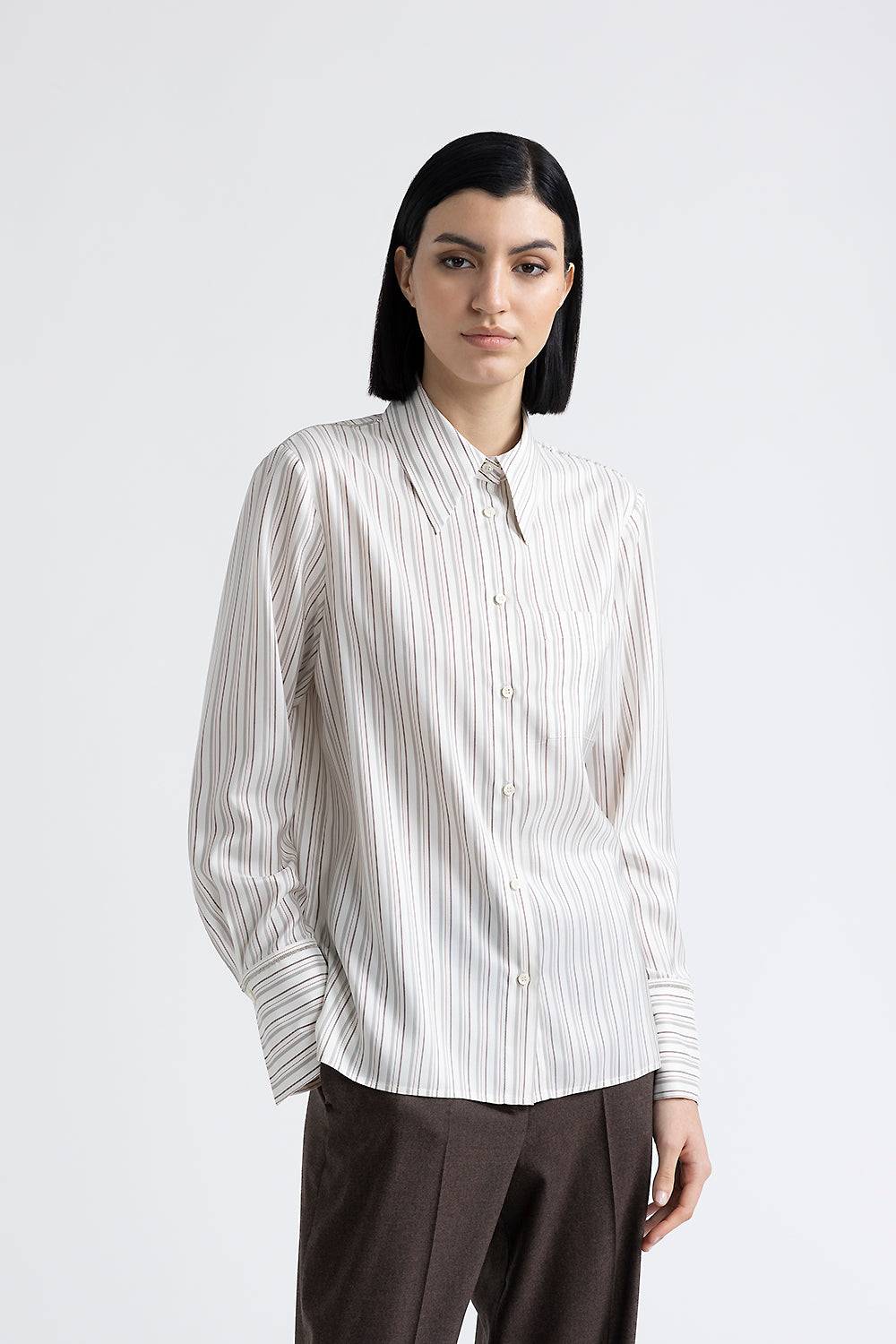 Peserico Camicia in pura seta Convenienza