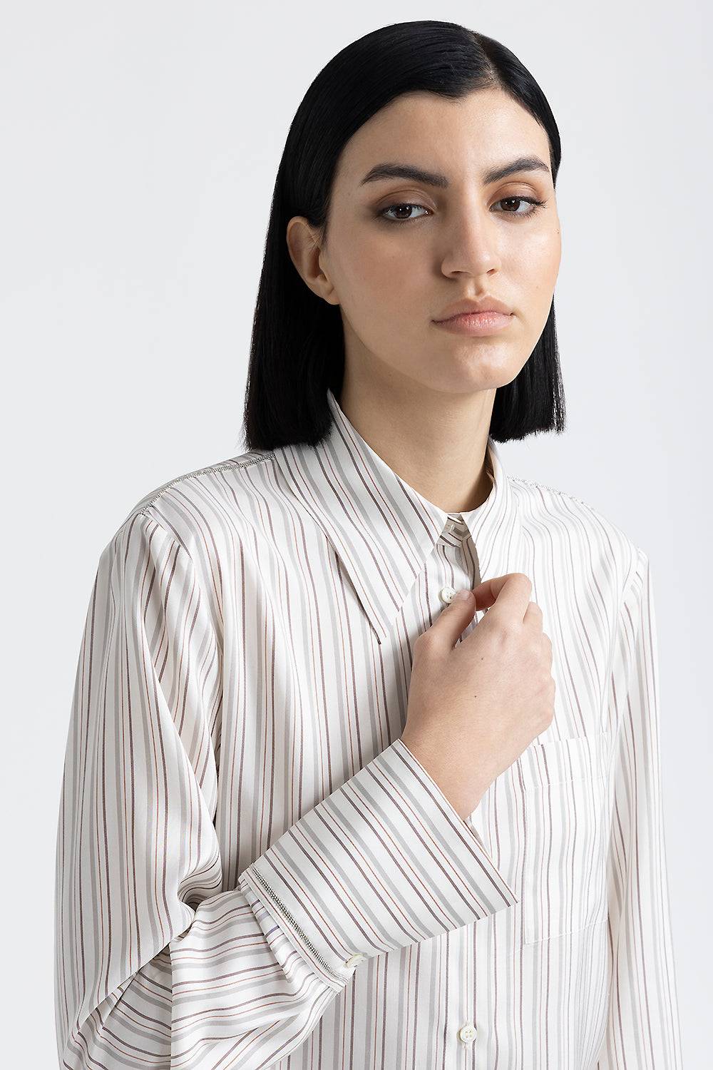 Peserico Camicia in pura seta Convenienza