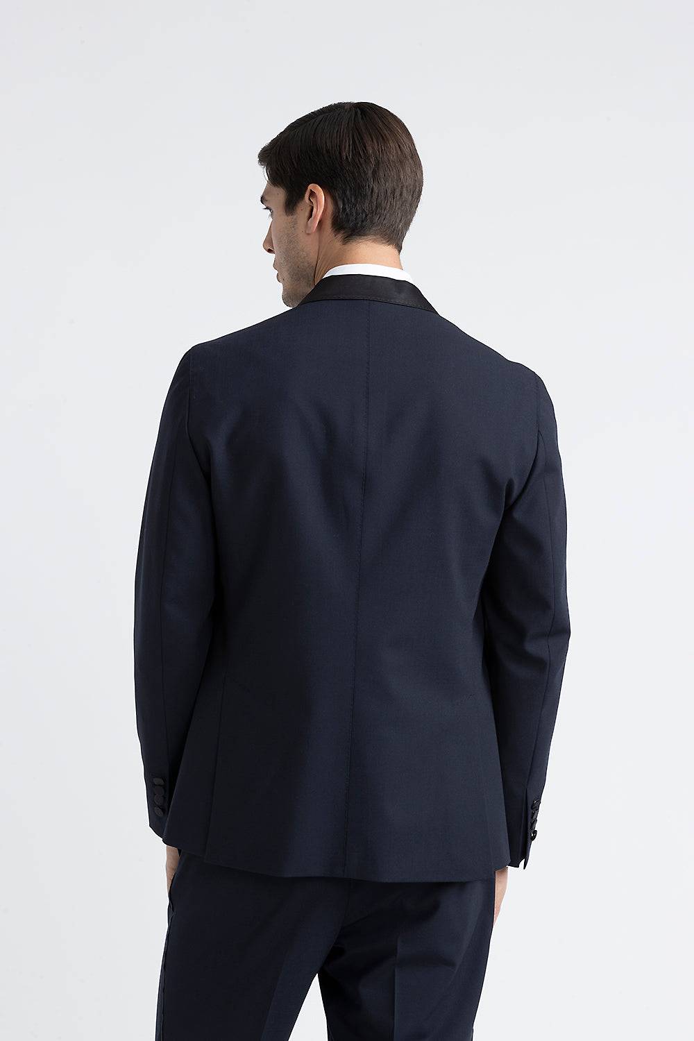 Peserico Blazer monopetto evening in lana e seta Presa