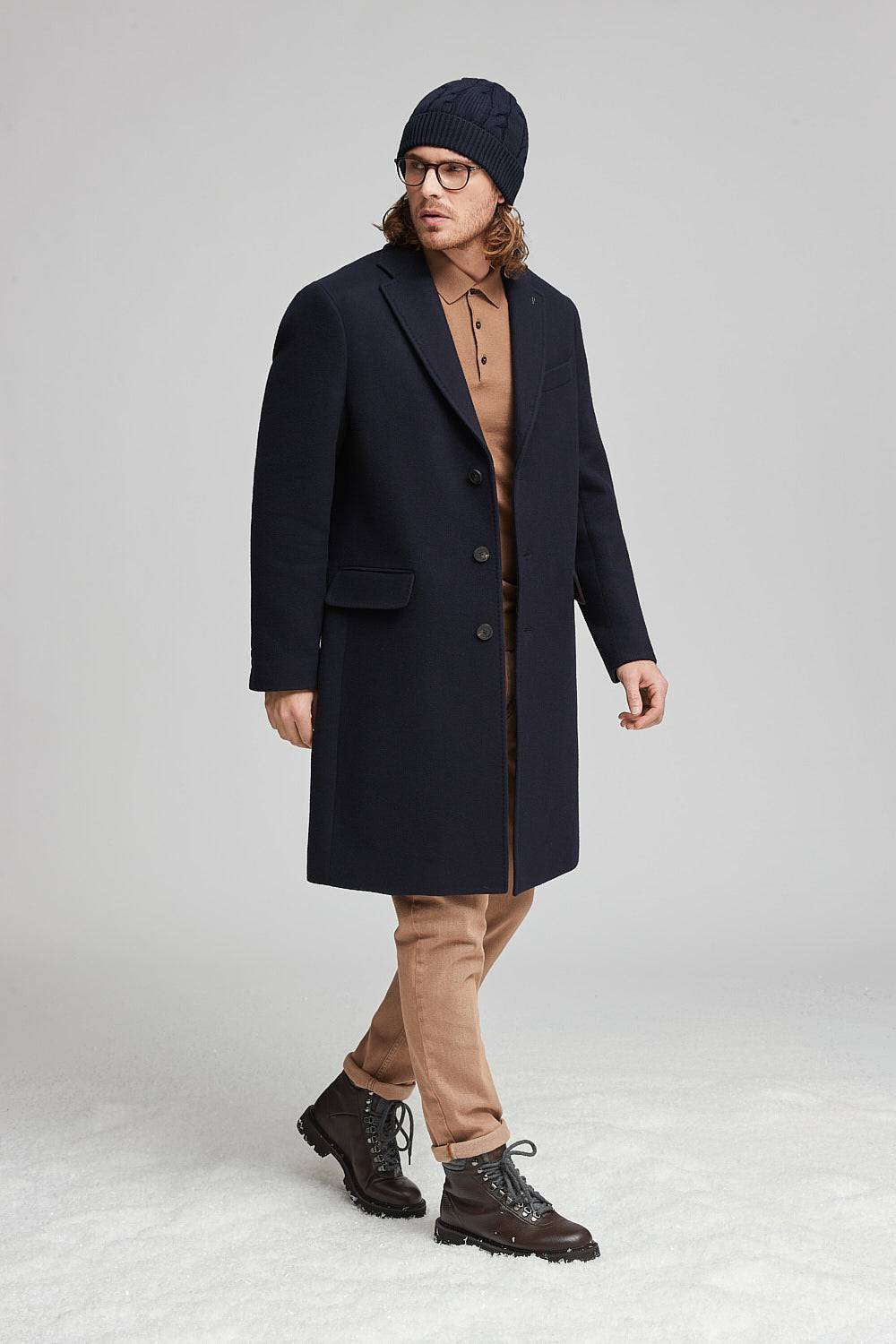 Peserico Cappotto monopetto in pura lana Offerte