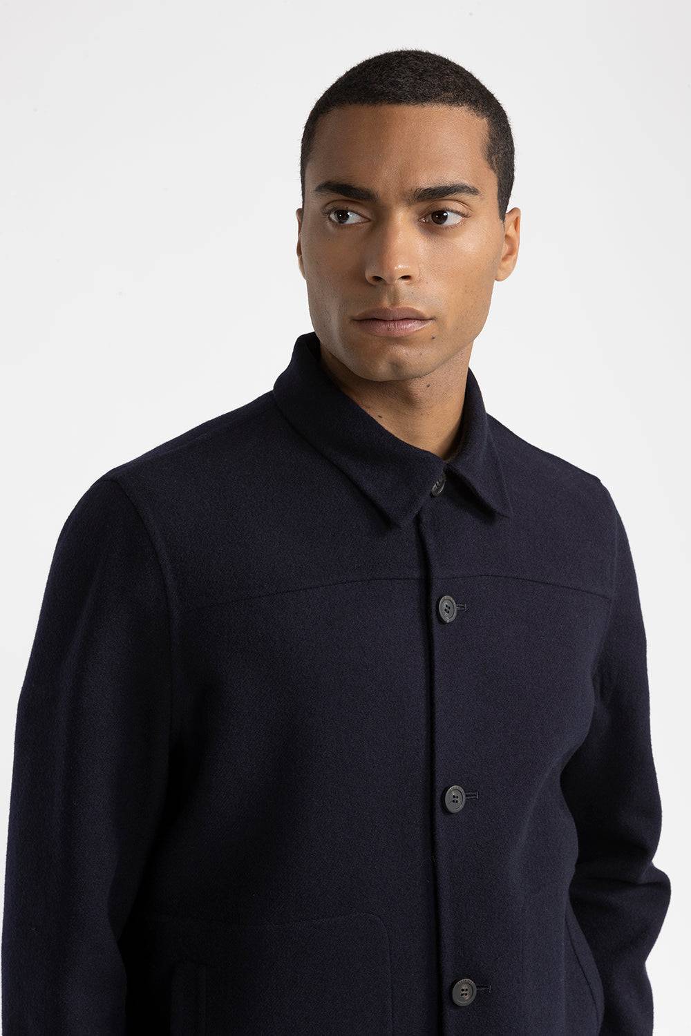 Peserico Giubbino camicia in pura lana Vendita Economica