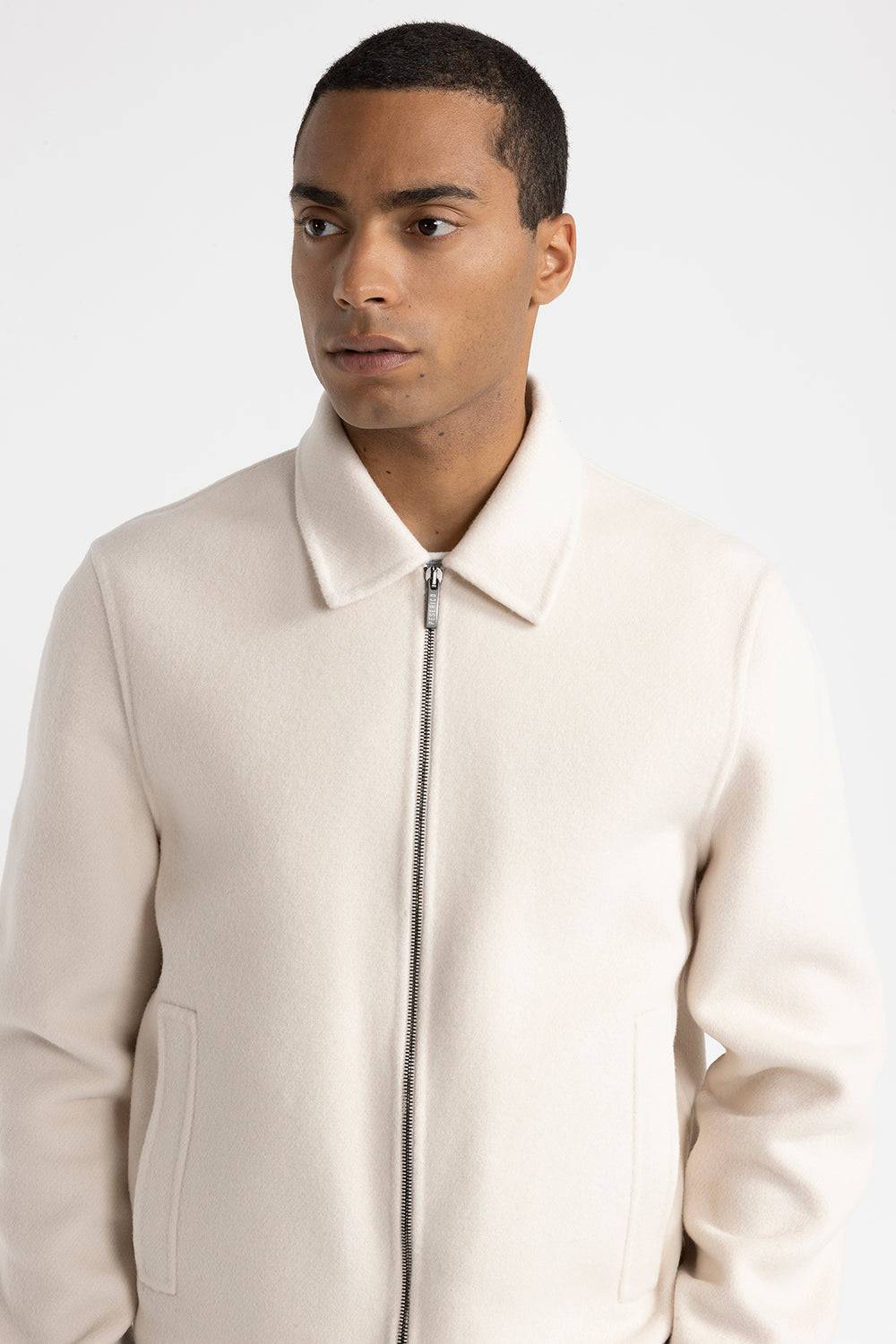Peserico Giubbino in panno double di lana cashmere Saldi Di Fabbrica
