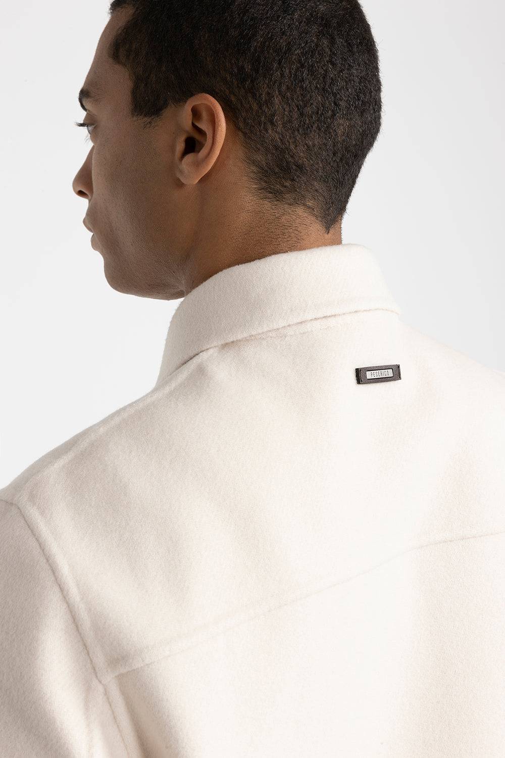 Peserico Giubbino in panno double di lana cashmere Saldi Di Fabbrica