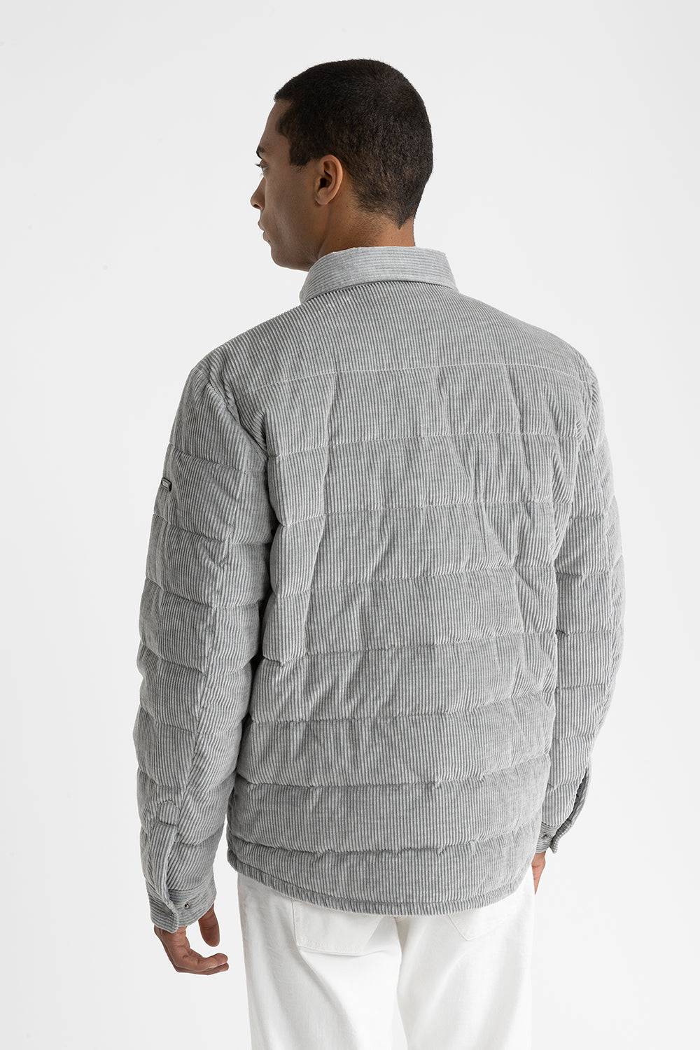 Peserico Camicia in piuma d'oca e velluto a coste In Saldo