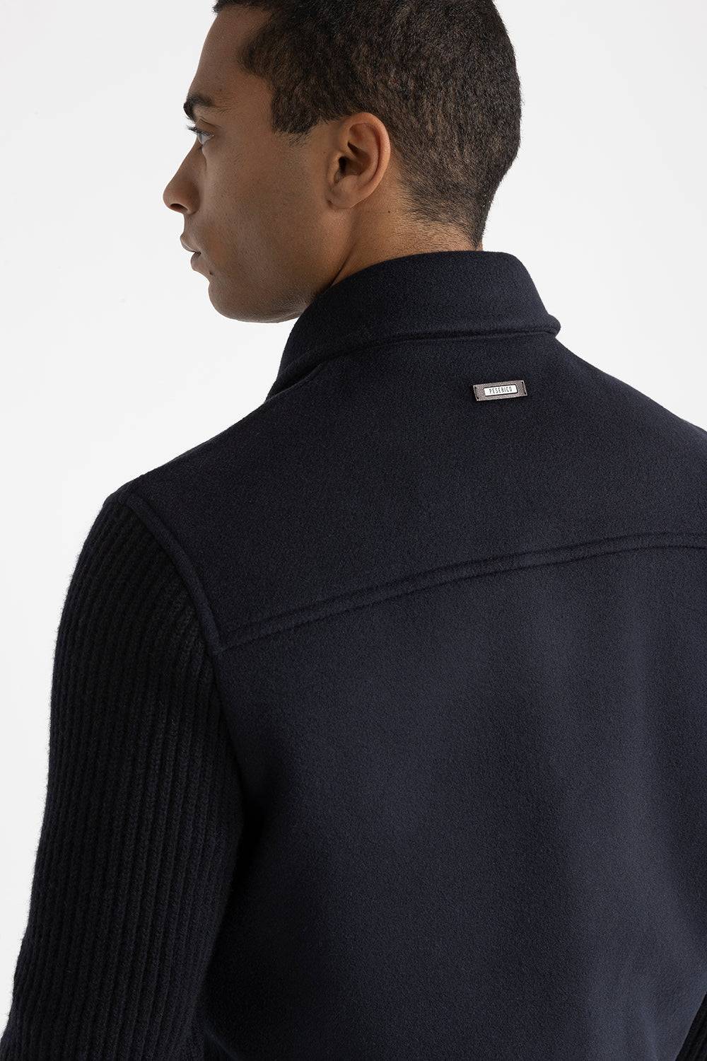 Peserico Giubbino in panno double di lana cashmere Italia