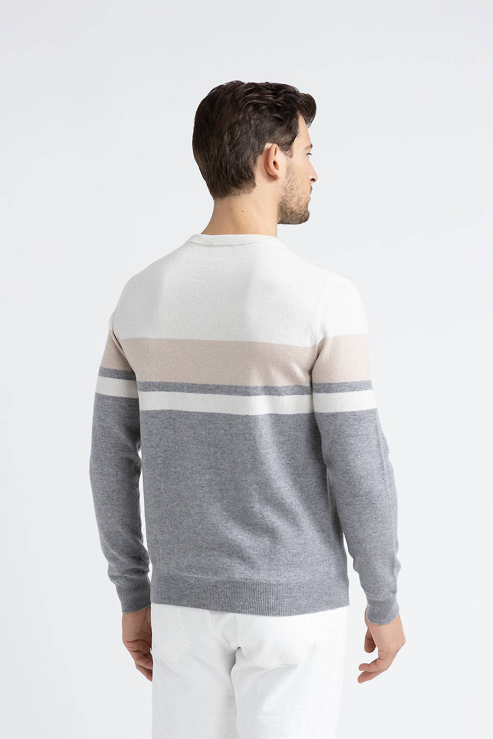 Peserico Maglia girocollo in lana merinos e cashmere Promozione