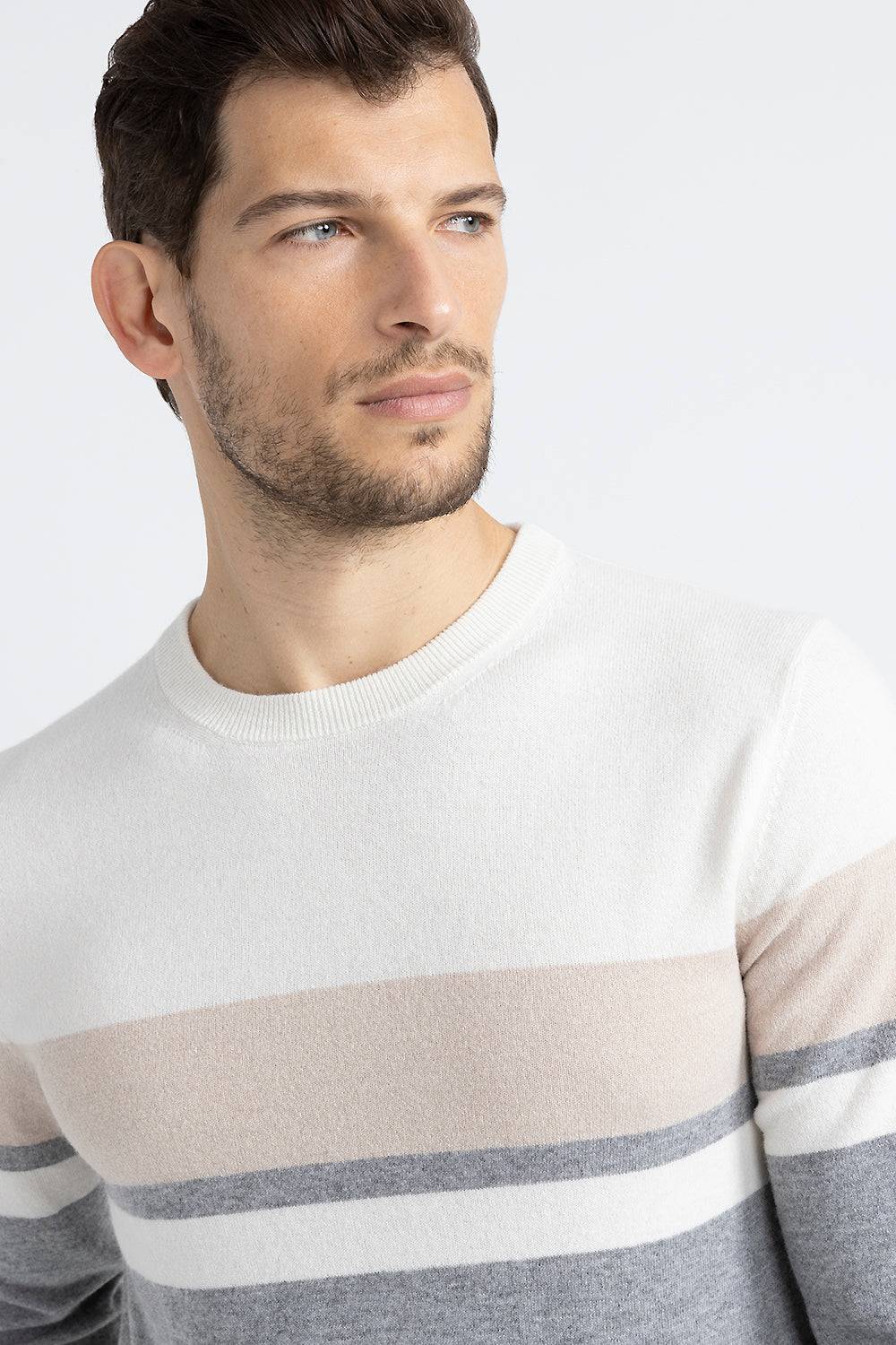 Peserico Maglia girocollo in lana merinos e cashmere Promozione
