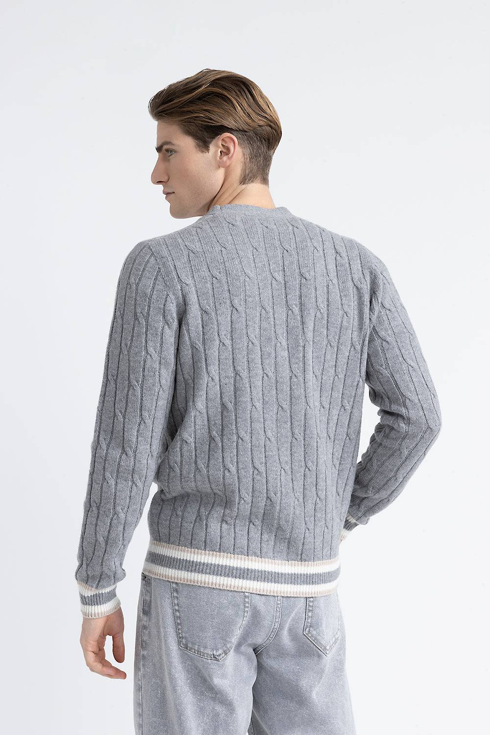 Peserico Cardigan in lana merinos extrafine e cashmere Spedizione Gratuita