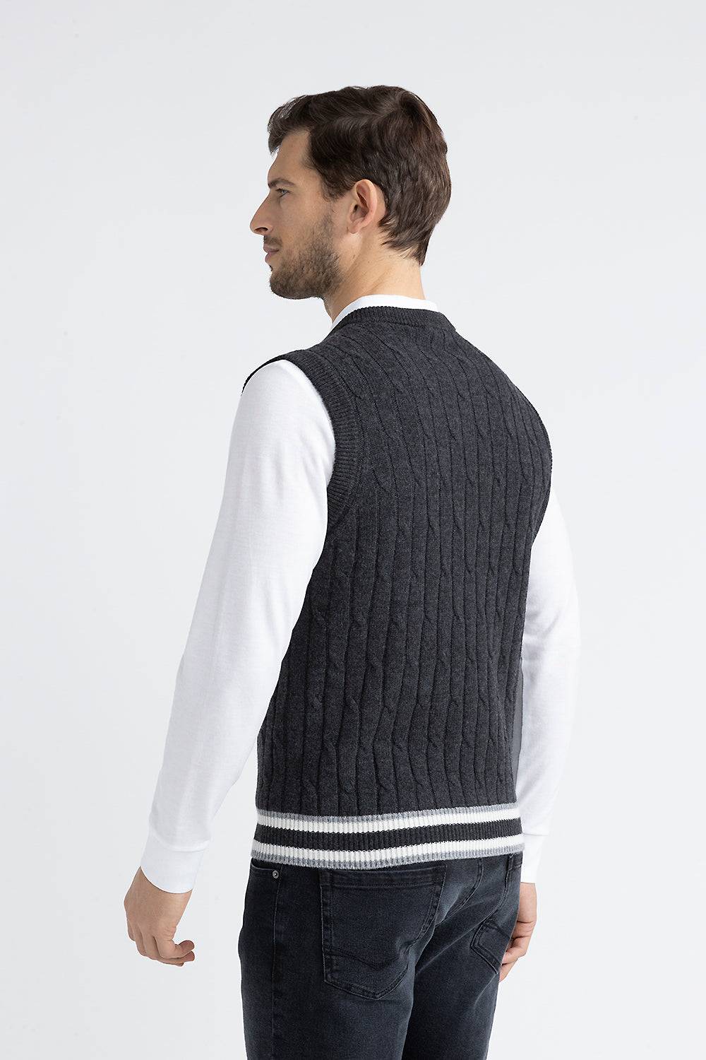 Peserico Gilet in lana merinos extrafine e cashmere Soddisfazione Garantita