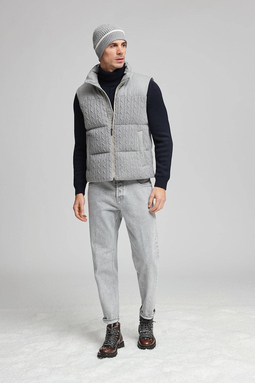 Peserico Maglia collo alto in pura lana merinos extrafine Qualità Garantita
