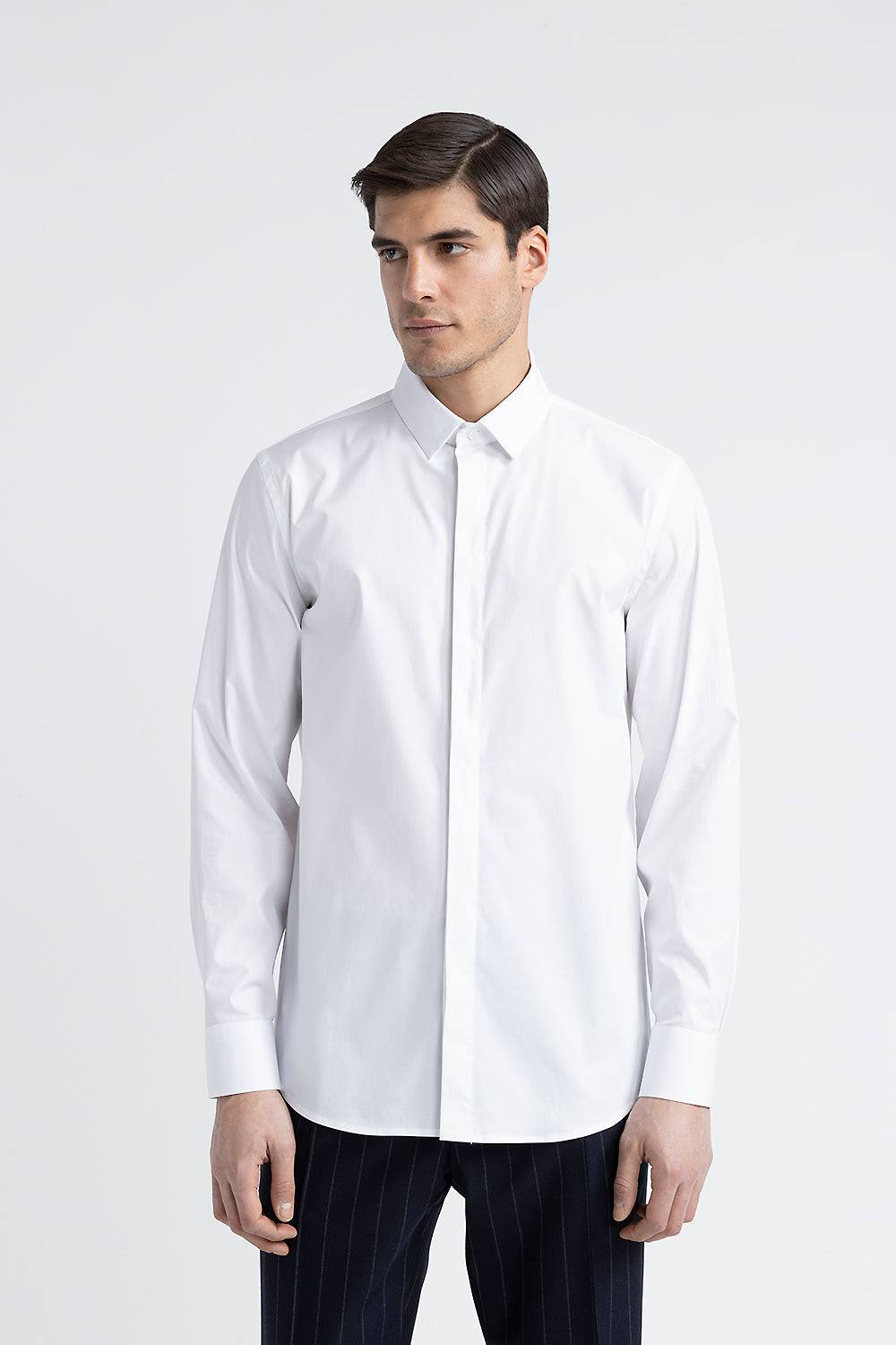 Peserico Camicia evening in cotone In Linea
