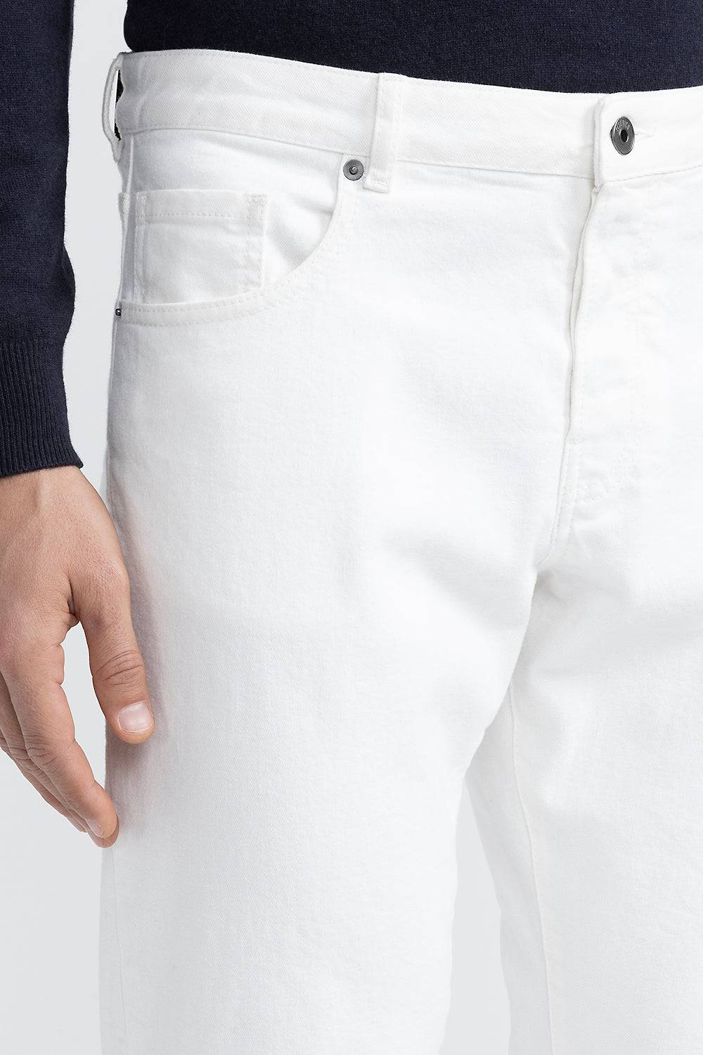 Peserico Pantalone bull denim in twill di cotone stretch Convenienza