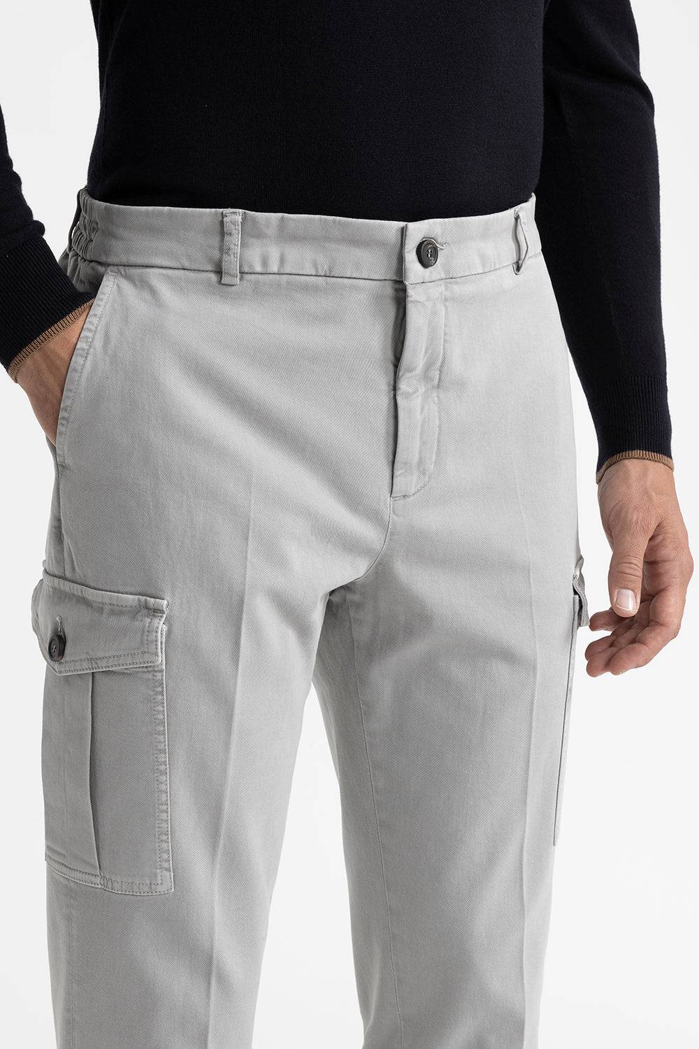 Peserico Pantalone chino tasconato in cotone Sconto
