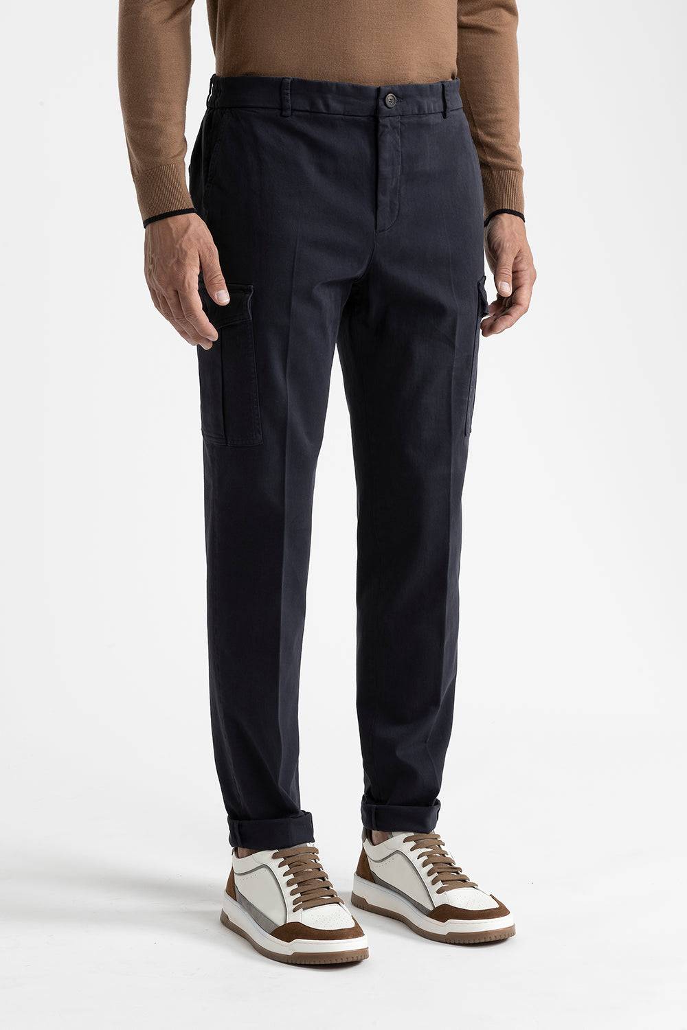 Peserico Pantalone chino tasconato in cotone